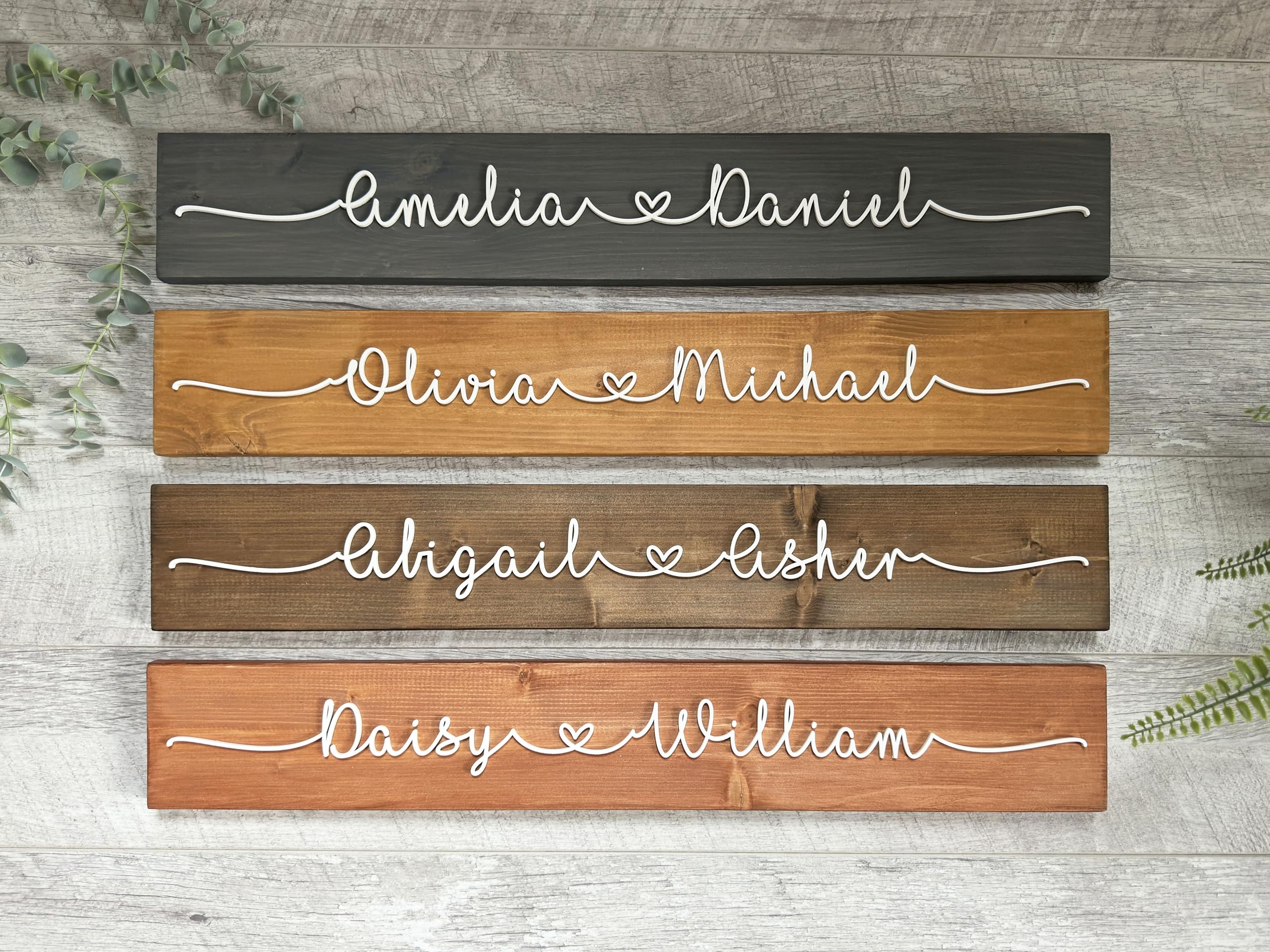 Personalized Valentines Day Gift, Wedding Gift, Couples Gift, Custom Name Sign, Lovers sign, Boyfriend Girlfriend Gift