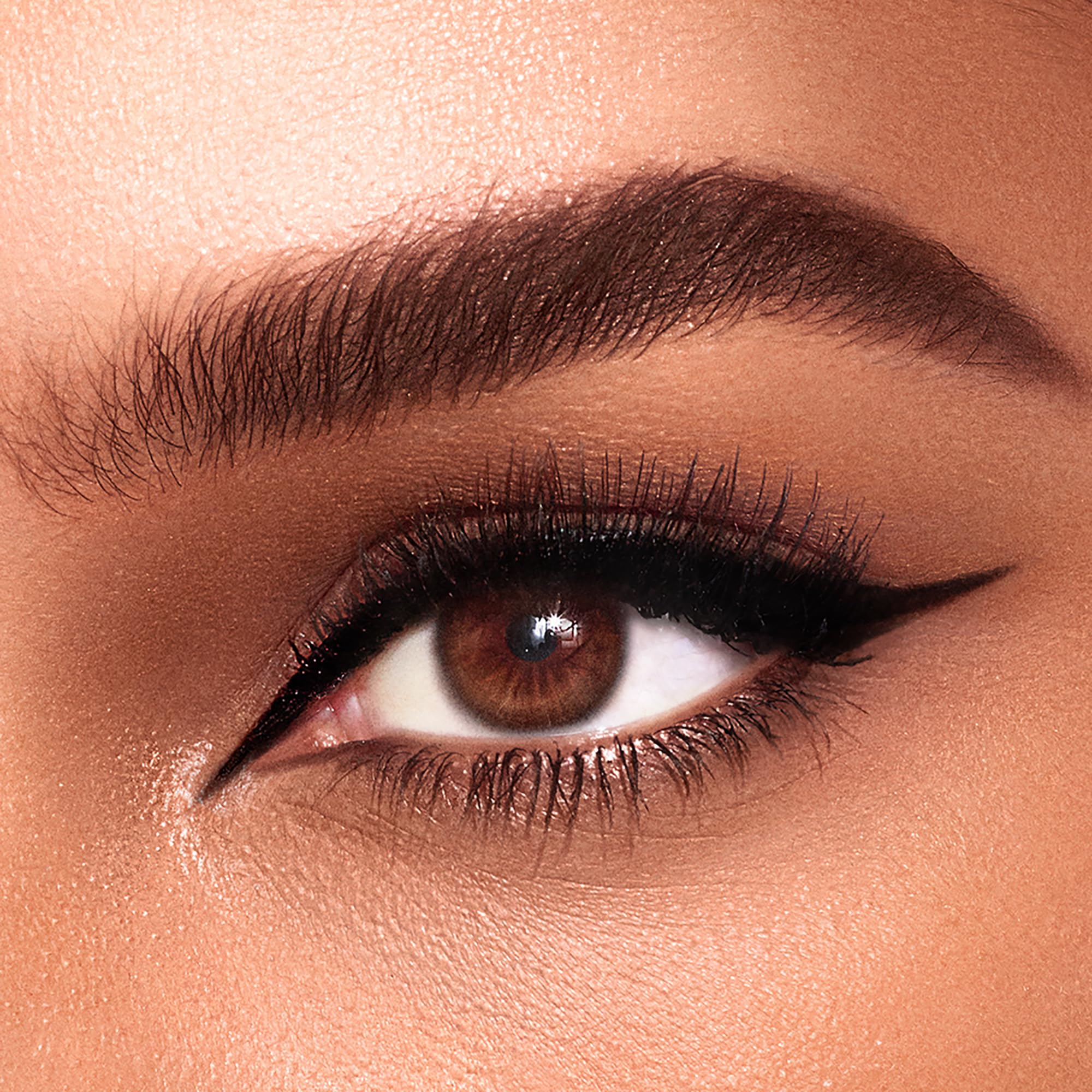 Charlotte Tilbury The Feline Flick Waterproof Liquid Eyeliner - Black Eyeliner Pen with a Quick-Drying, Matte Formula - Enriched with Intense, Highly-Pigmented Color Pay-Off - Panther
