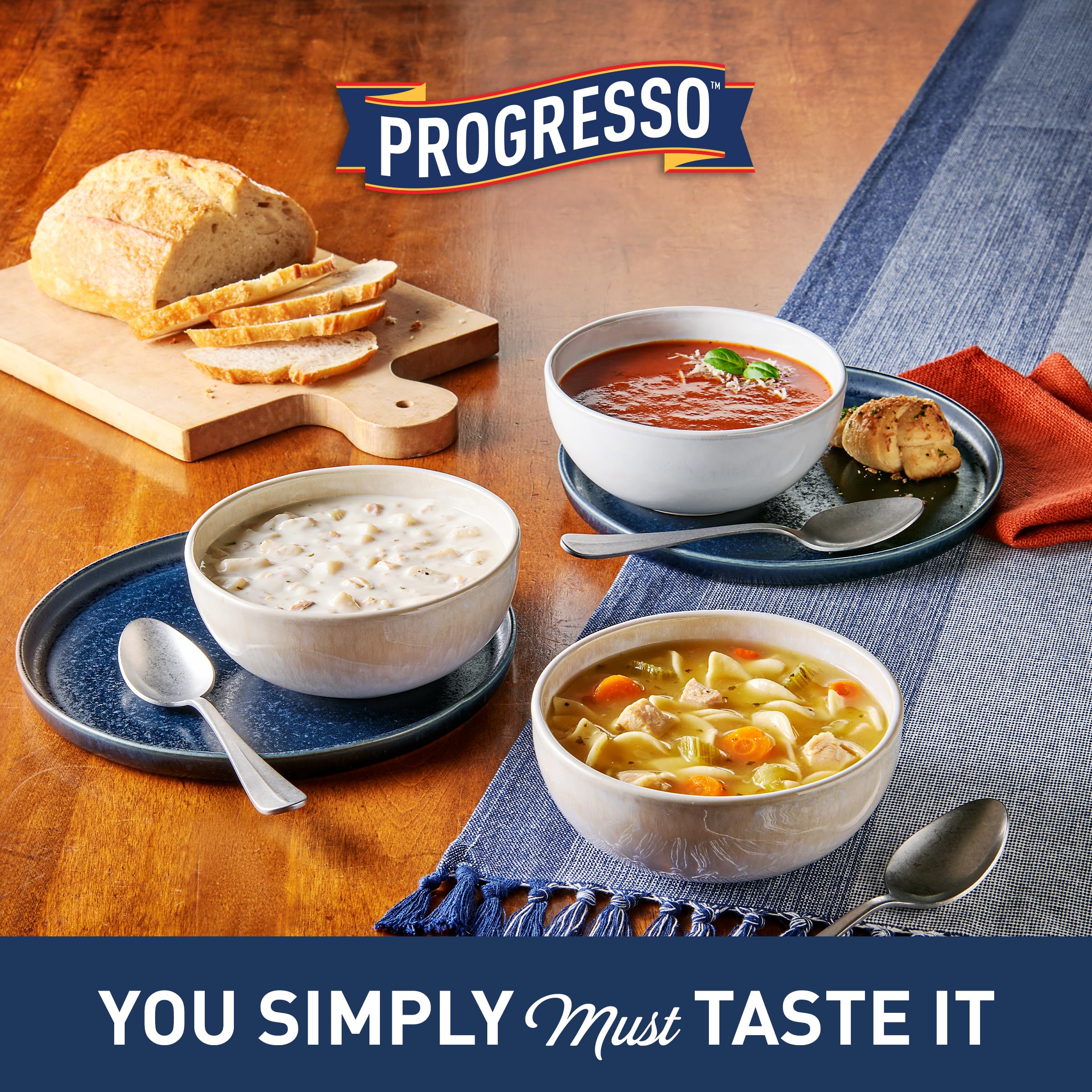 Progresso Traditional, Chicken and Wild Rice Soup, Gluten Free, 19 oz. (Pack of 12)