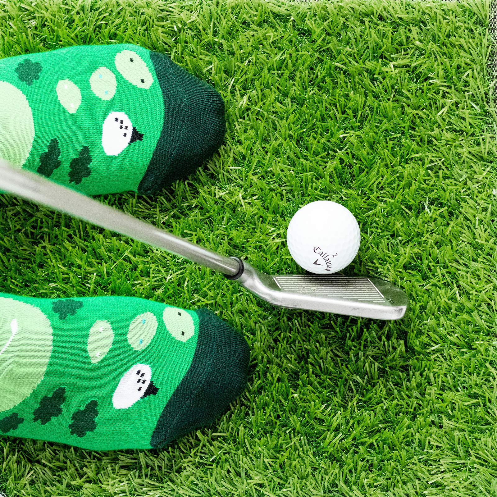 Lavley I'd Rather Be Golfing Socks - Unique Golf Gift Idea for Men - Unisex, One Size