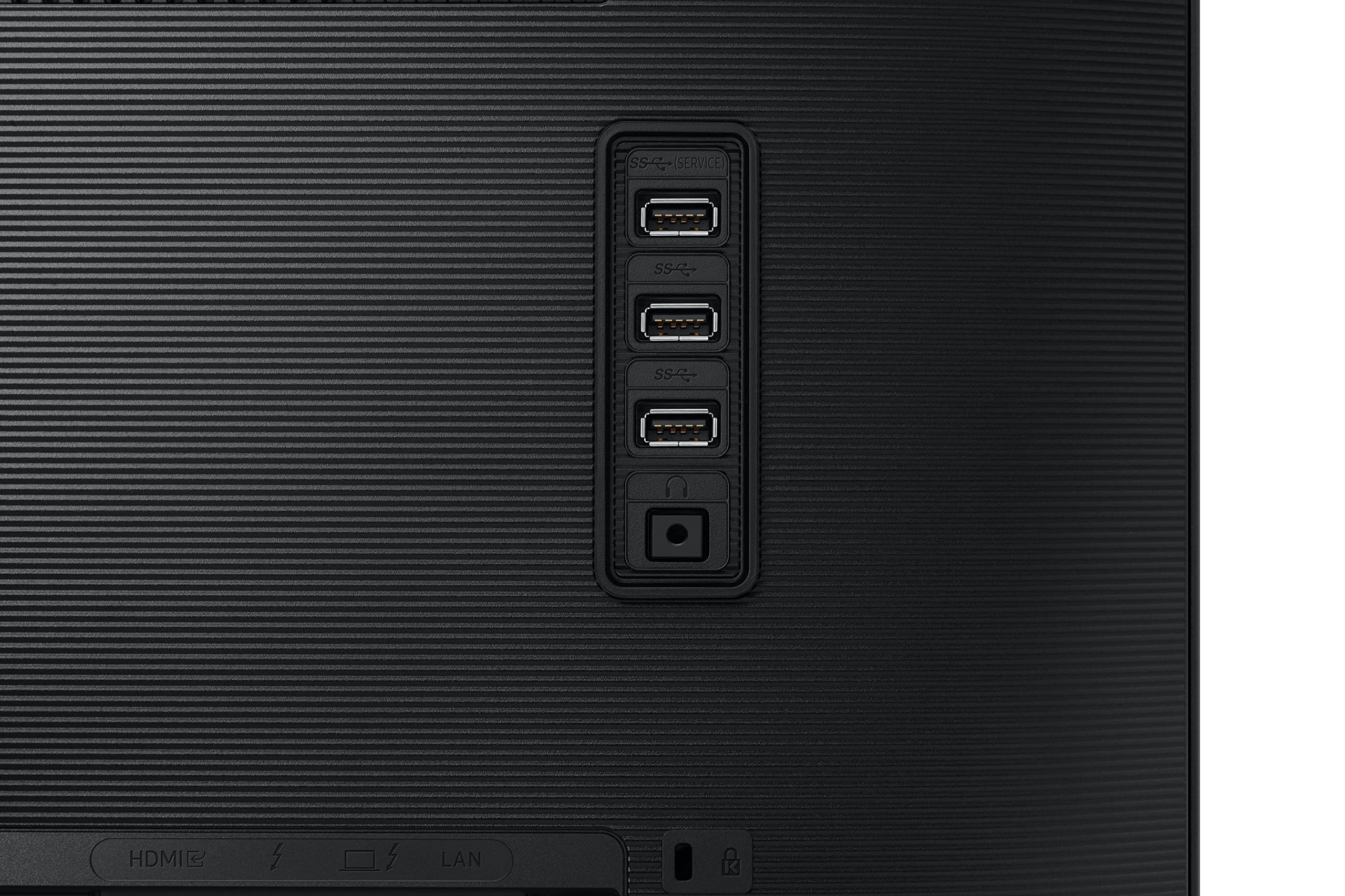 Samsung 27-Inch ViewFinity S8 Series 4K UHD High Resolution Monitor, IPS Panel, 60Hz, Thunderbolt 4, HDR 10+, Built-in Speakers, Height Adjustable Stand, S27B804TGN, Black