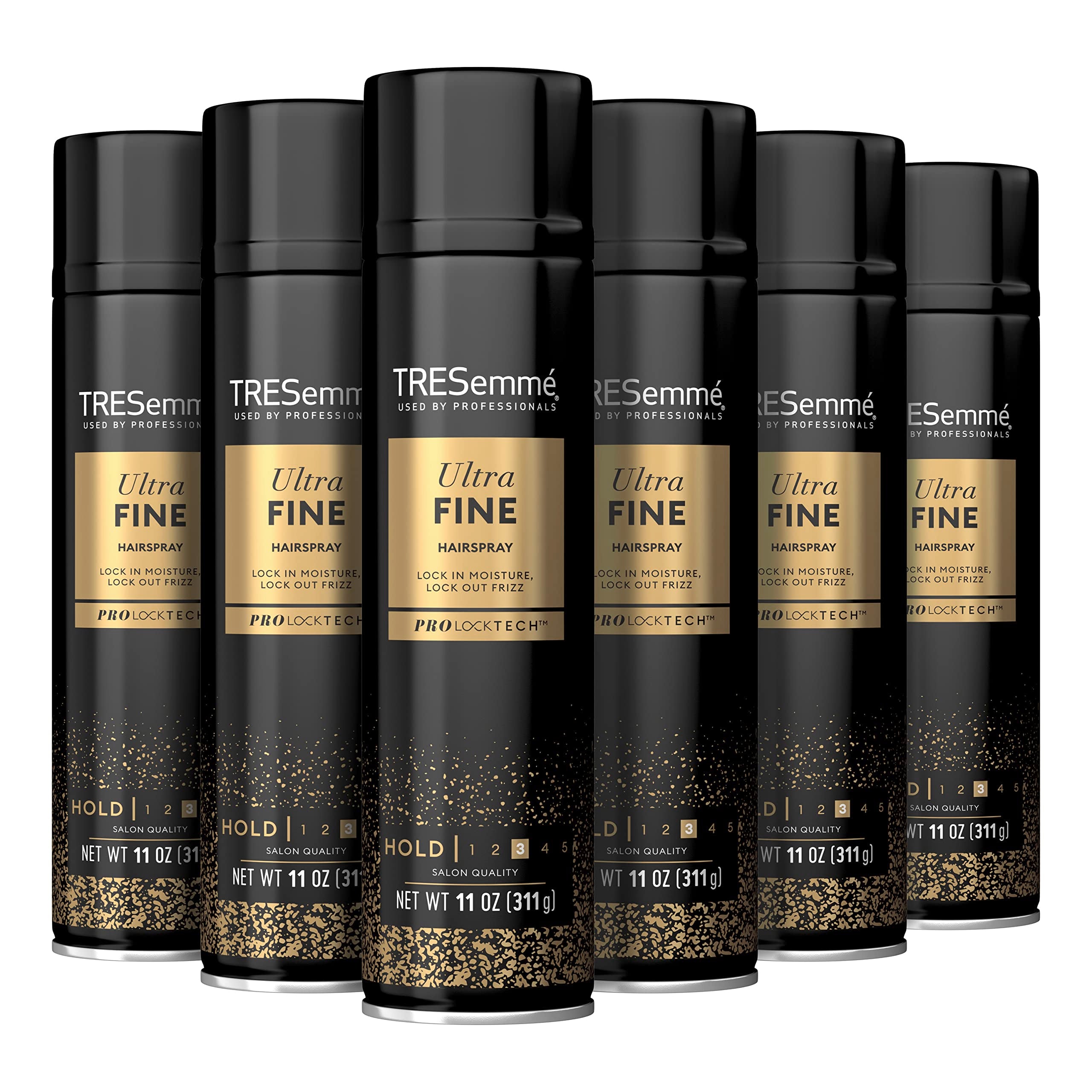 TRESemmé Ultra Fine Mist Hairspray For Flexible Hold Pack of 6 with Pro Lock Tech 11 oz