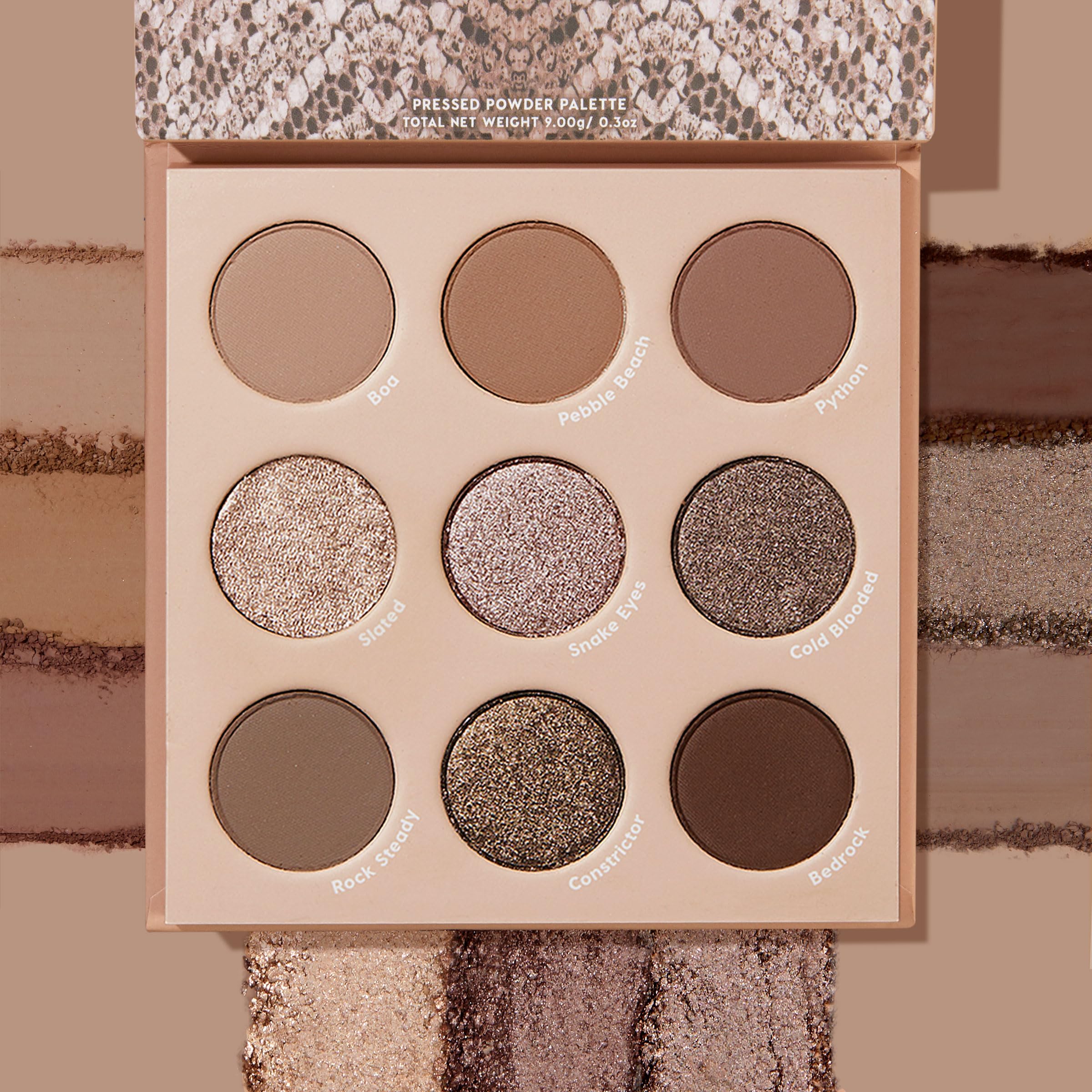 ColourPop That's Taupe Shadow Palette - Cool-Toned Shadow Palette with Metallic and Matte Finishes - High-Pigment Makeup with a Long-Wearing Formula (0.3 oz)