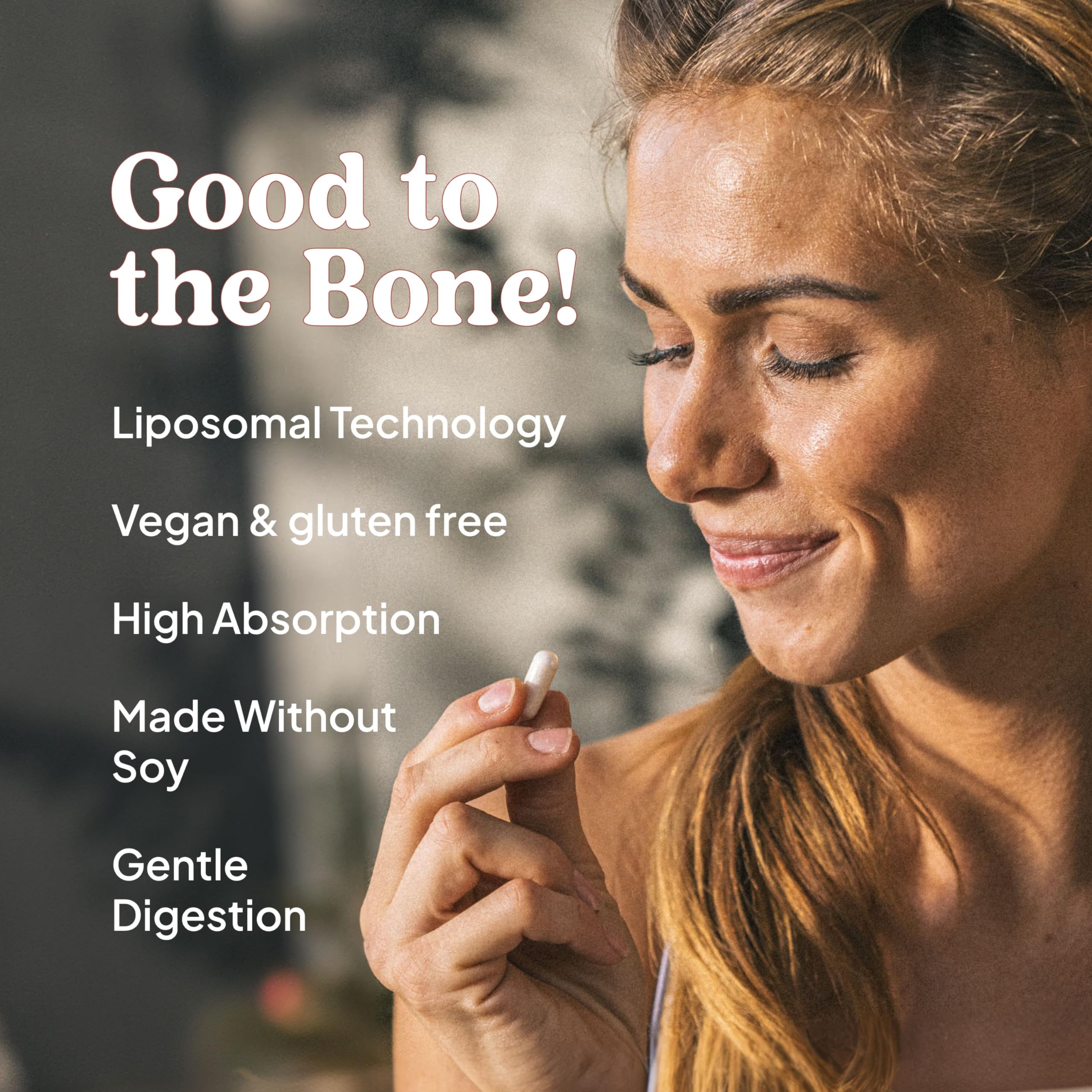 KAL Liposomal Vitamin K2 Supplement with MK7 100 mcg - High Absorption, Liposomal Technology - Advanced Bone Support - Vegan, Gluten Free, Made Without Soy, 30 Servings, 30 VegCaps