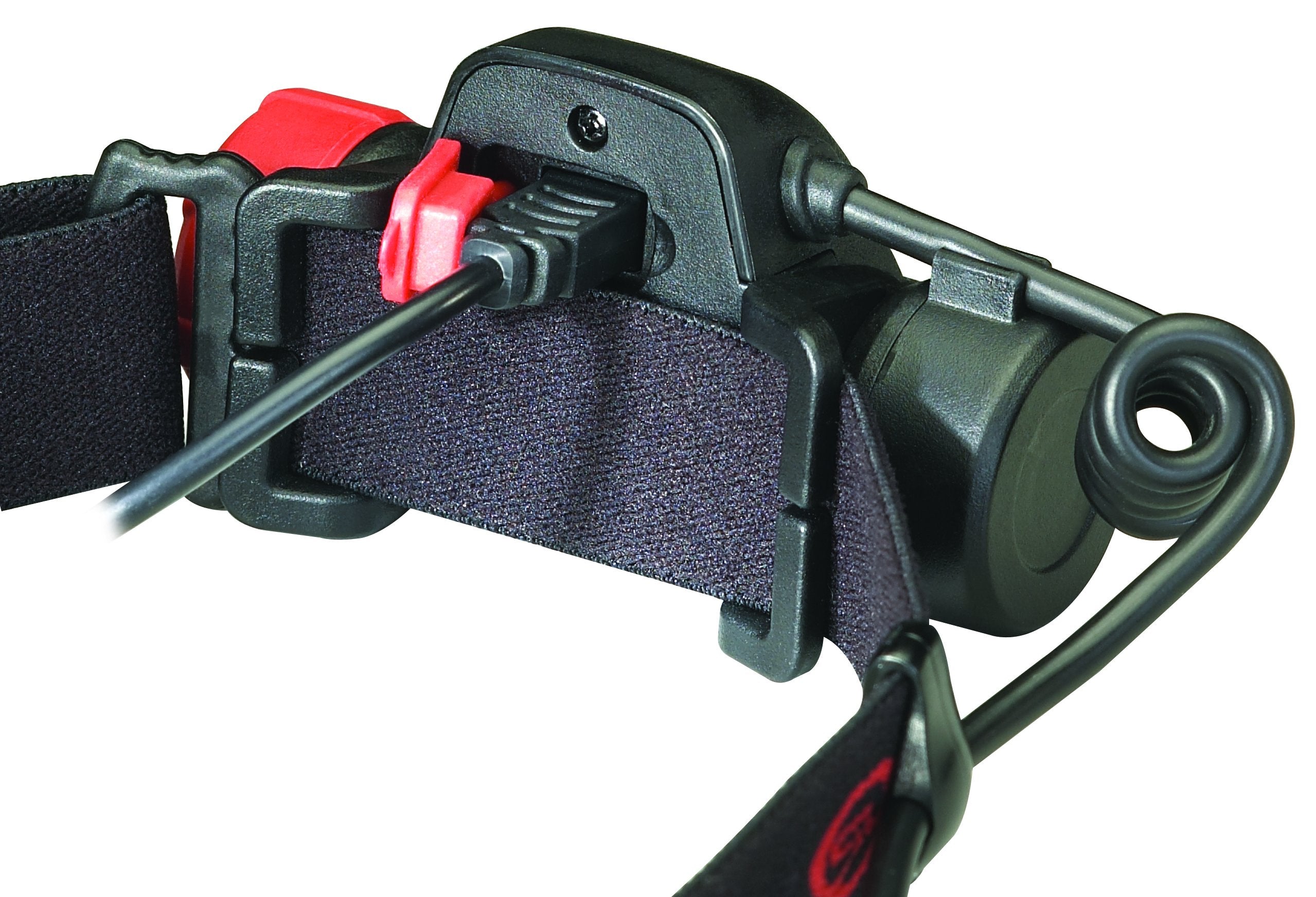 Streamlight 51064 Twin-Task 375-Lumens USB Headlamp, Box, Black/Red