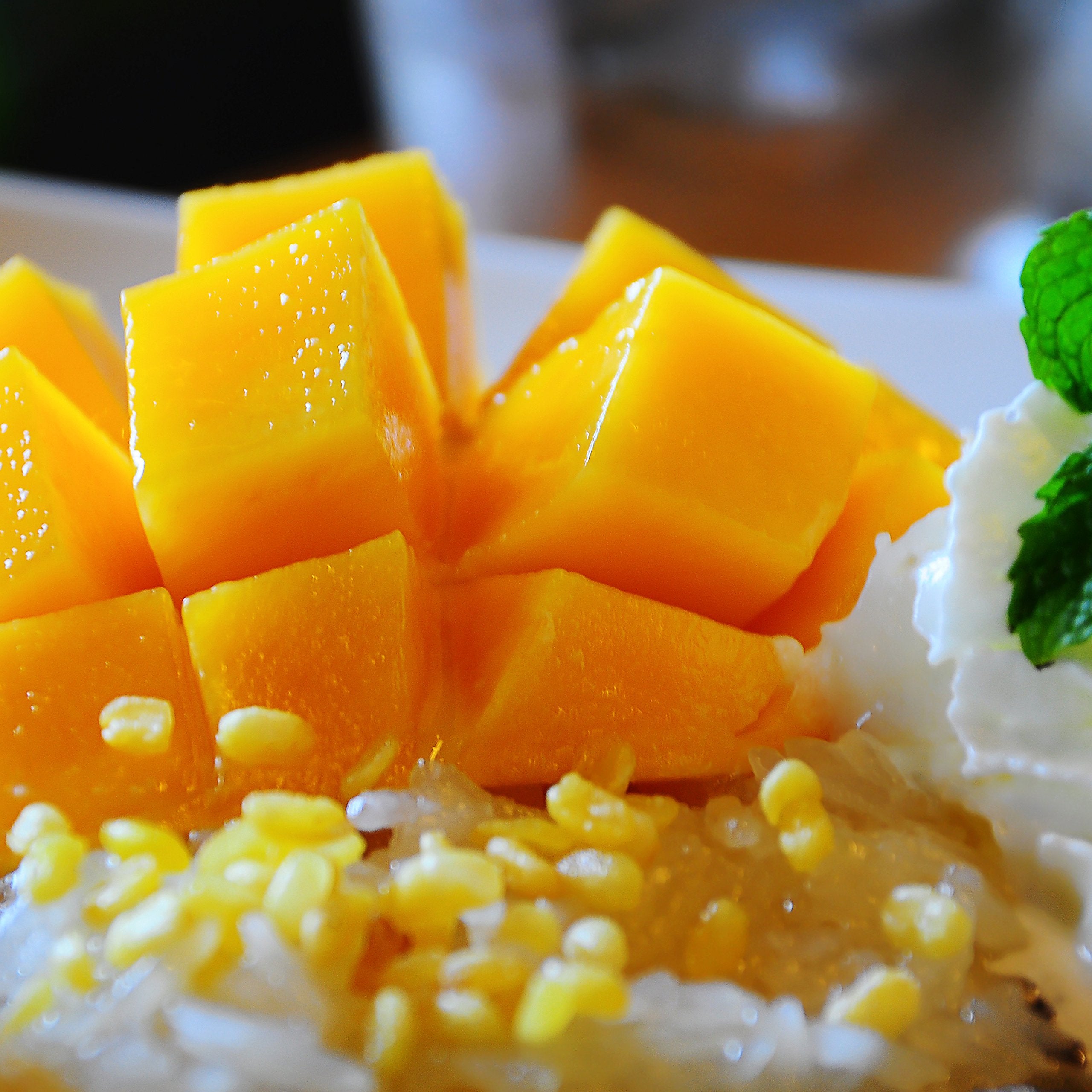 Augason Farms Freeze Dried Diced Mango 9.52 oz No. 10 Can