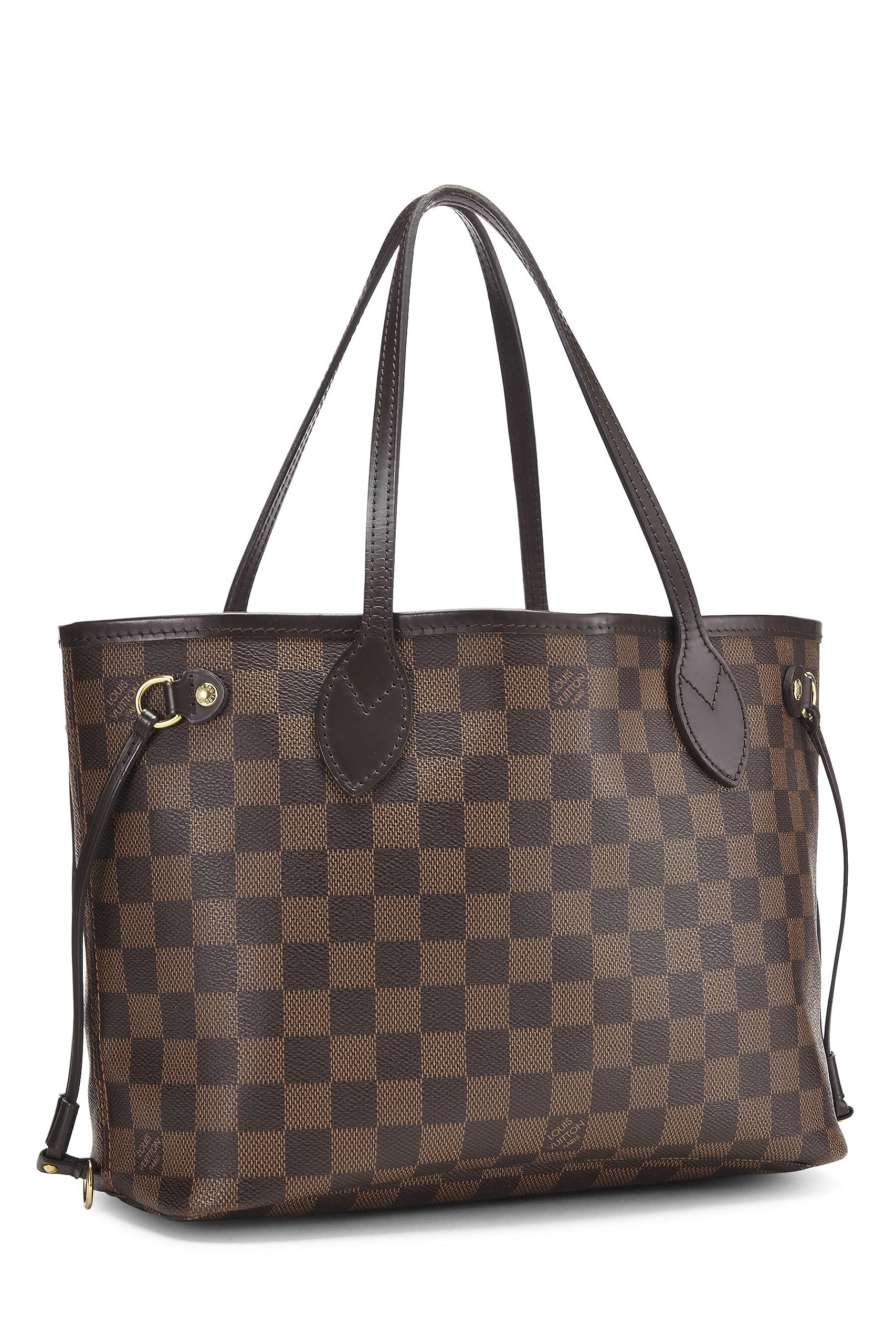 Louis Vuitton, Pre-Loved Damier Ebene Neverfull PM NM, Brown