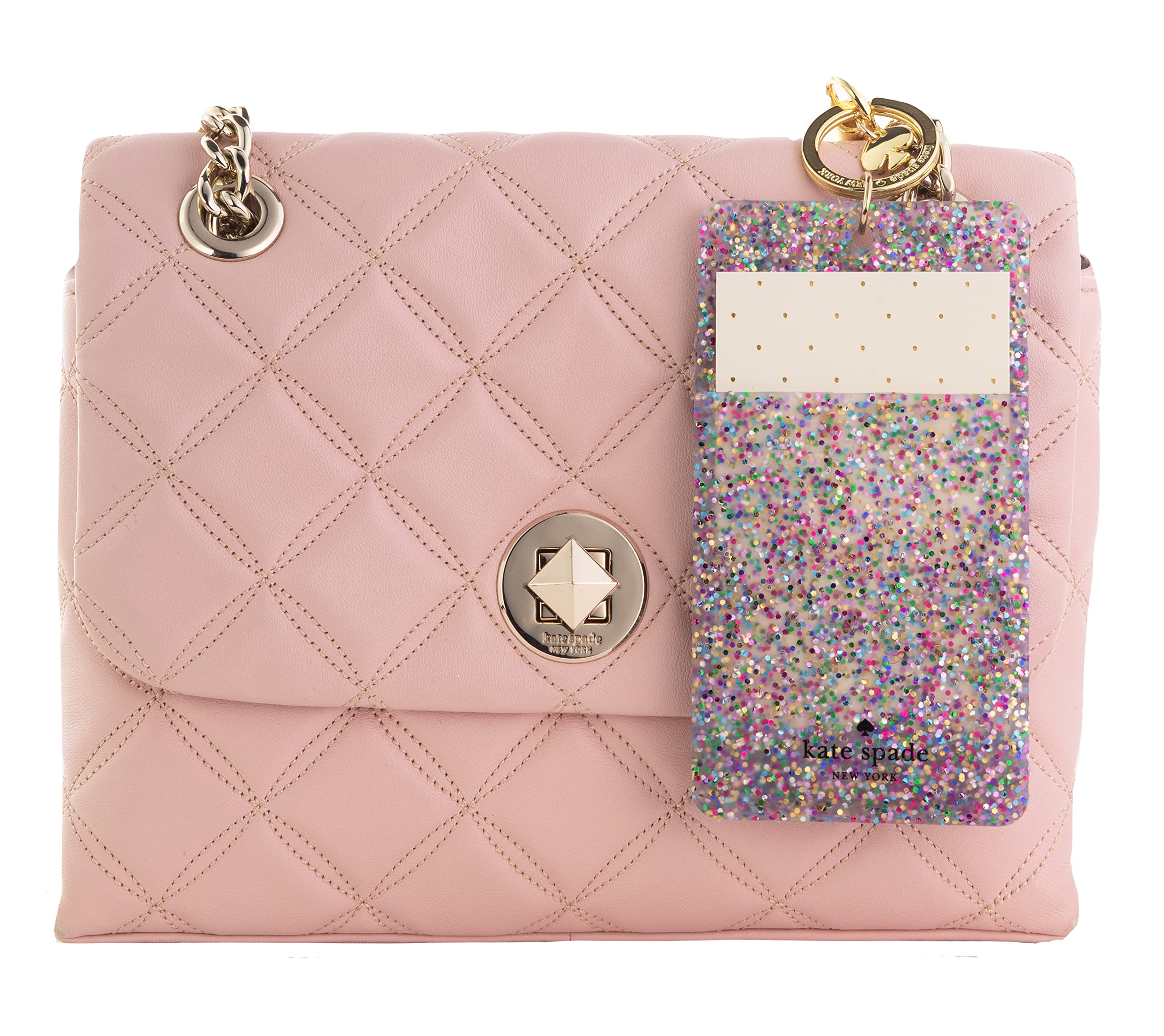 Kate Spade New York Id Badge Clip Key Chain, Multi Glitter