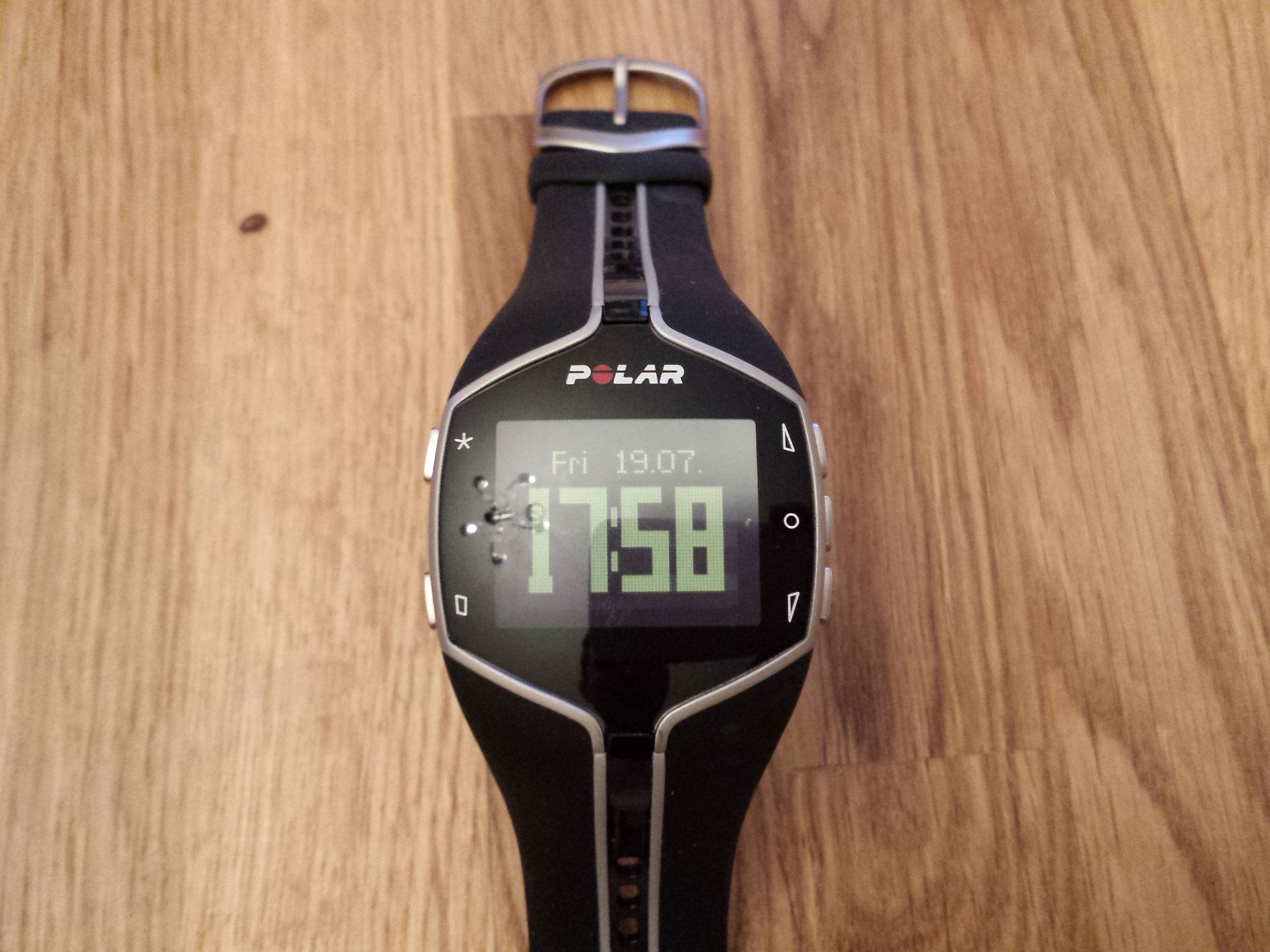 Polar FT80 Heart Rate Monitor Watch (Black)