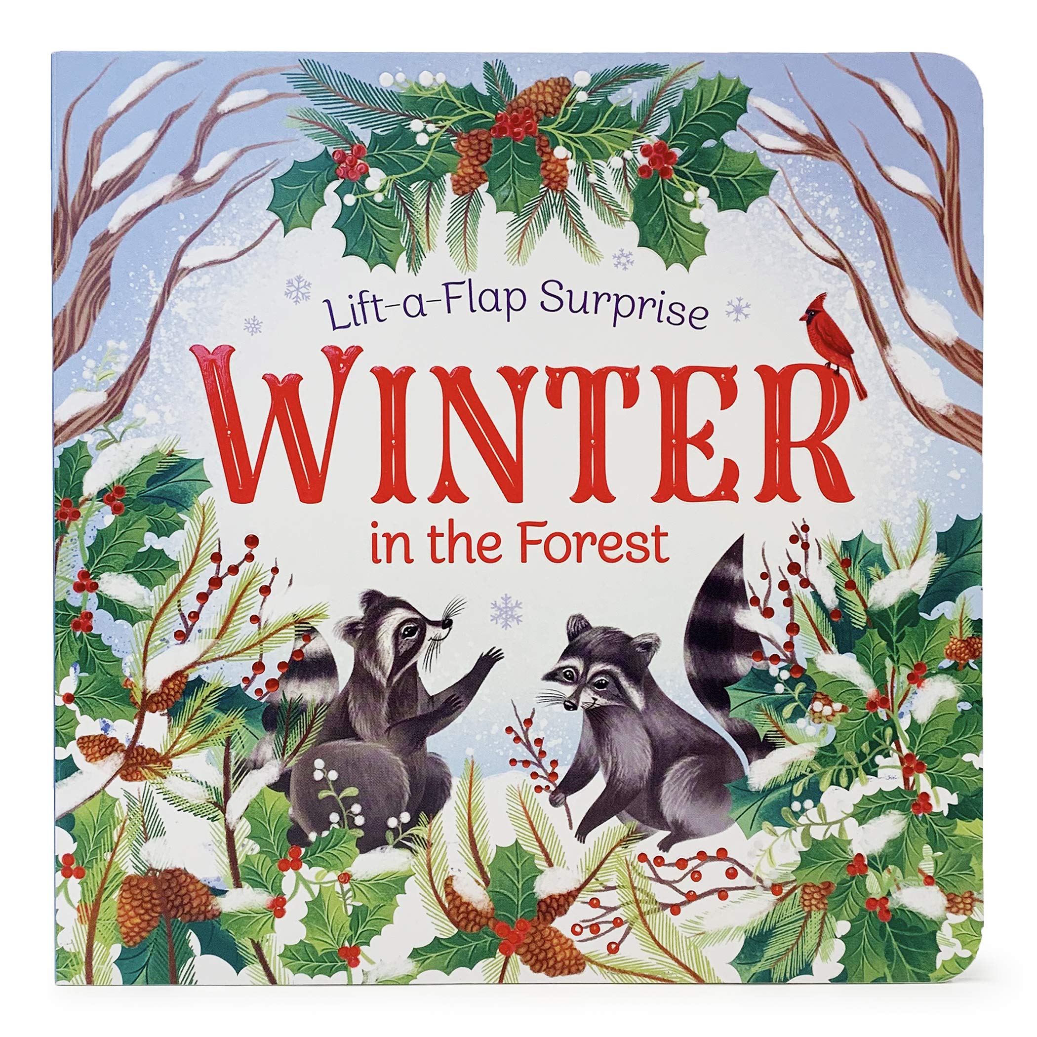 Winter In The Forest Deluxe Lift-a-Flap & Pop-Up Seasons Children's Board Book (Lift-a-flap Surprise)