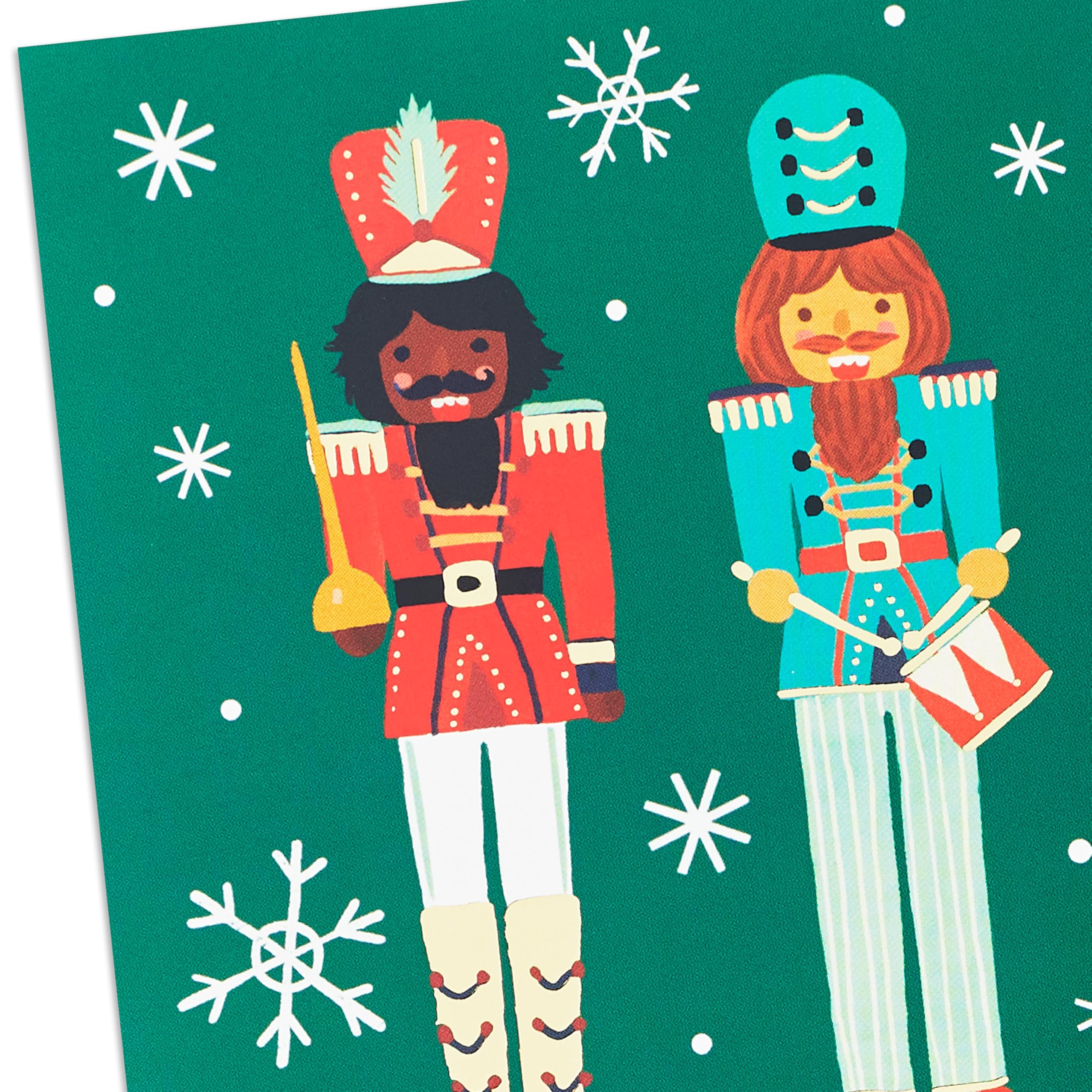 Hallmark Boxed Christmas Cards, Four Nutcrackers (40 Cards and 40 Envelopes)