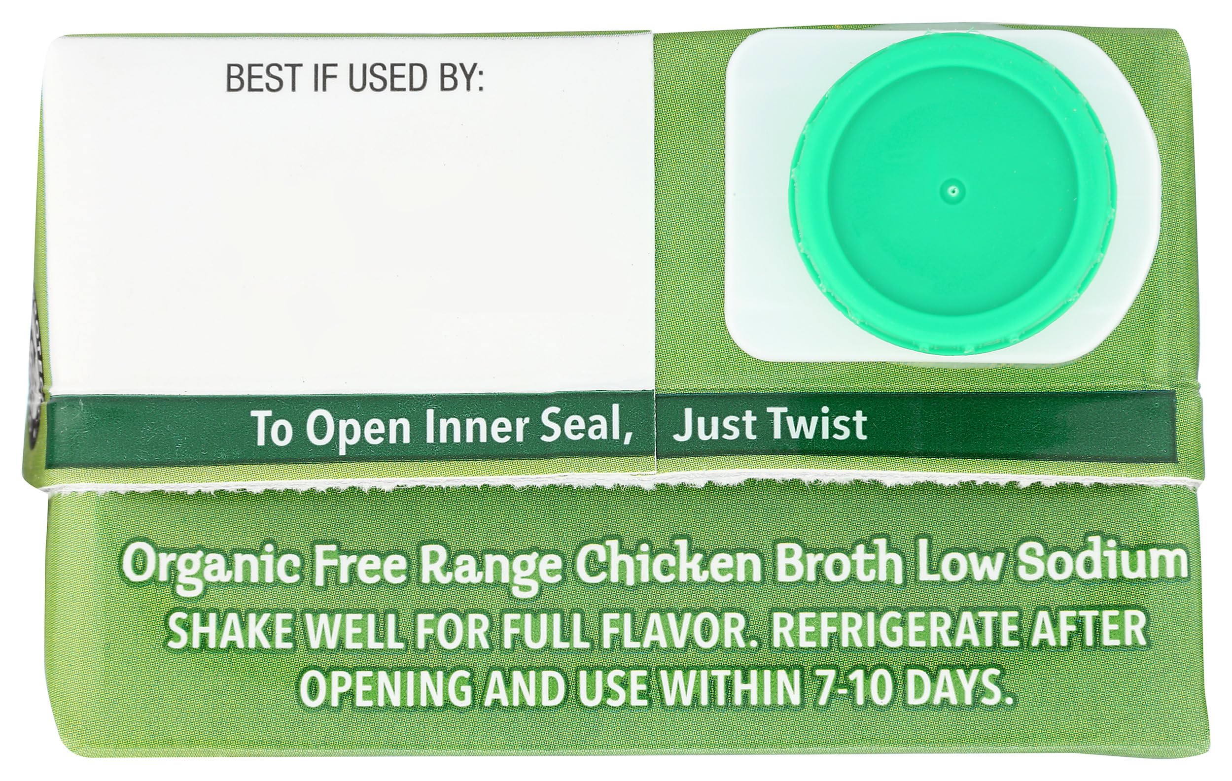 Pacific Foods Organic Free Range Chicken Low Sodium Broth, 32 oz