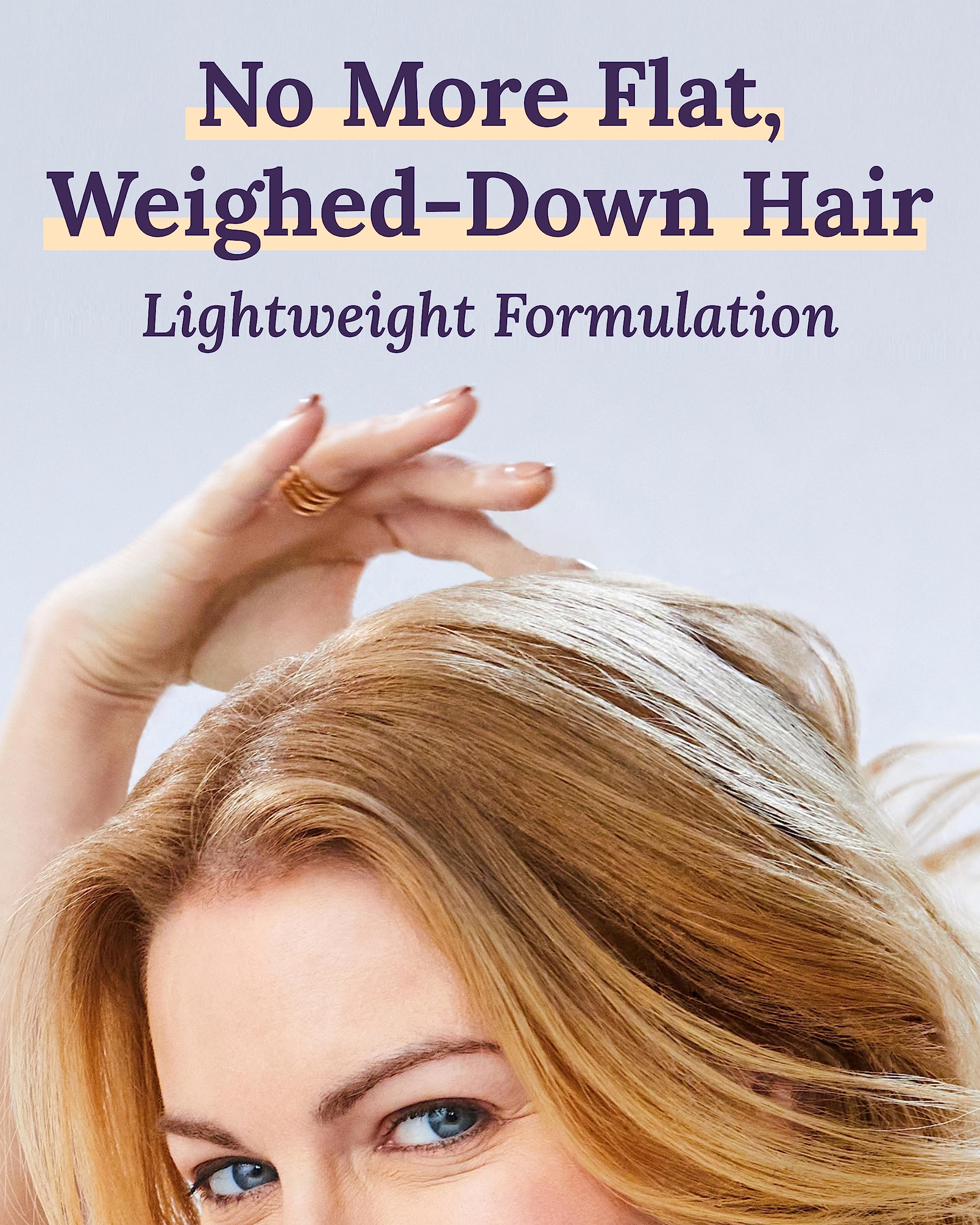 Keranique Volumizing Shampoo for Hair Repair, Growth & Thinning Hair Support – Keratin, Biotin, Menthol & Niacinamide, Anti-Breakage, Lightweight Strengthening Formula 8 Oz - Keratin Amino Complex™