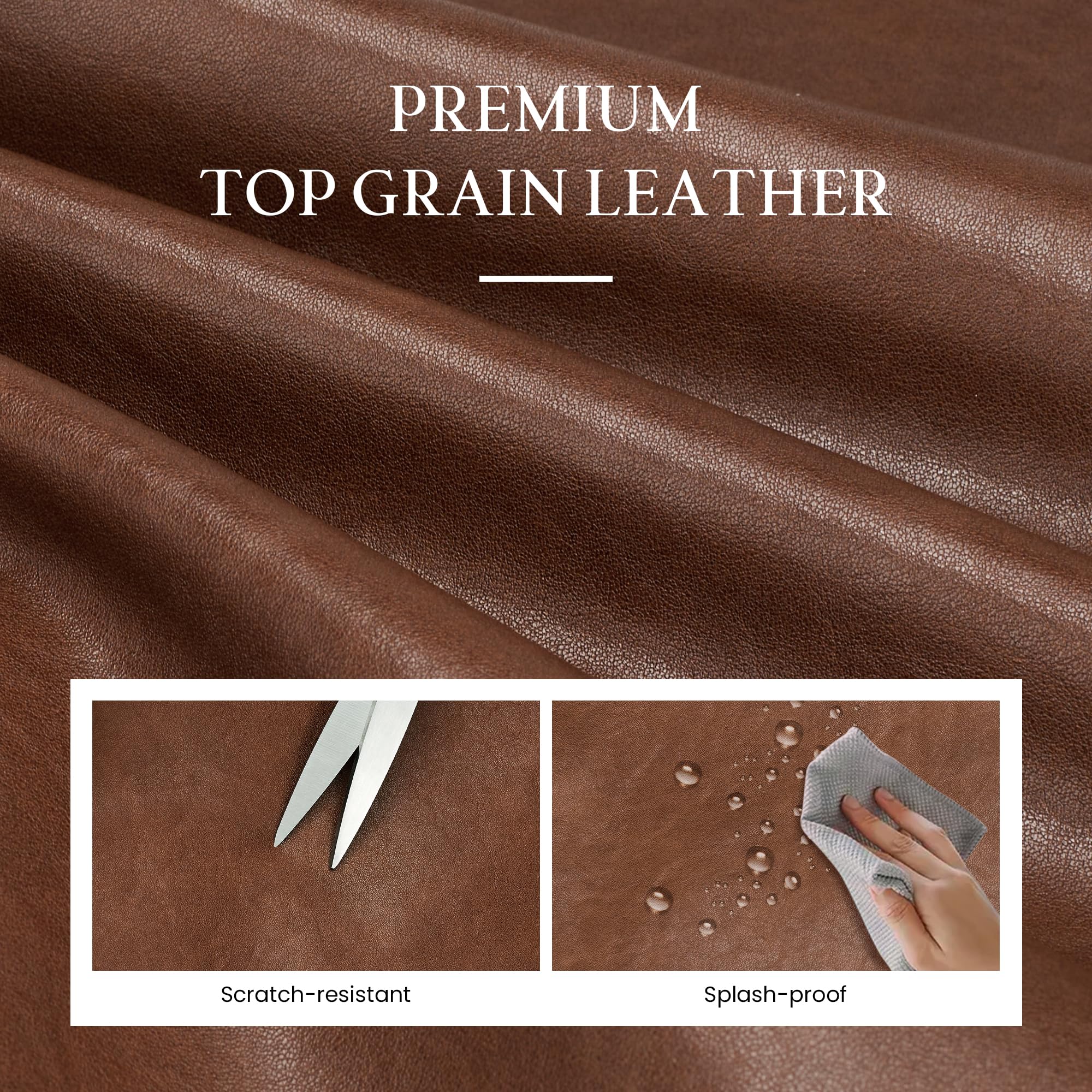 befen Genuine Leather Crossbody Bags for Women, Brown Leather Hobo Bags Vintage Crossbody Purse Designer Leather Shoulder Bags with 2 Detachable Straps Trendy Soft Womens Shoulder Handbags for Travel