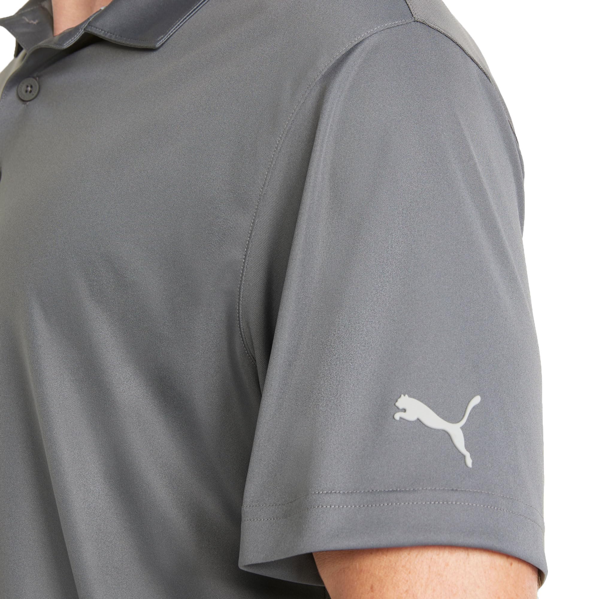 Puma Golf Men's Gamer Polo, Quiet Shade, 4XL