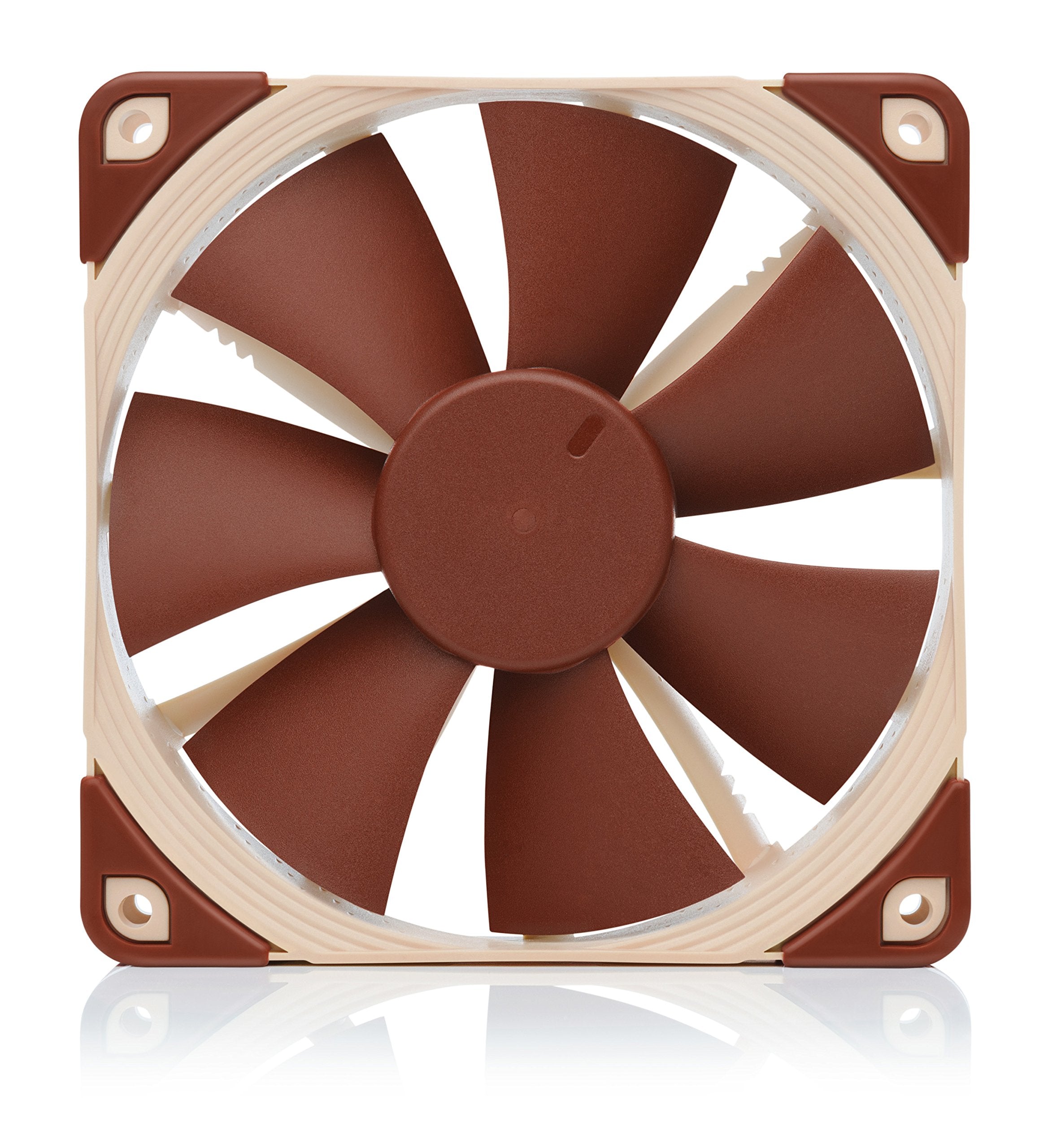 Noctua NF-F12 PWM, Premium Quiet Fan, 4-Pin (120mm, Brown)