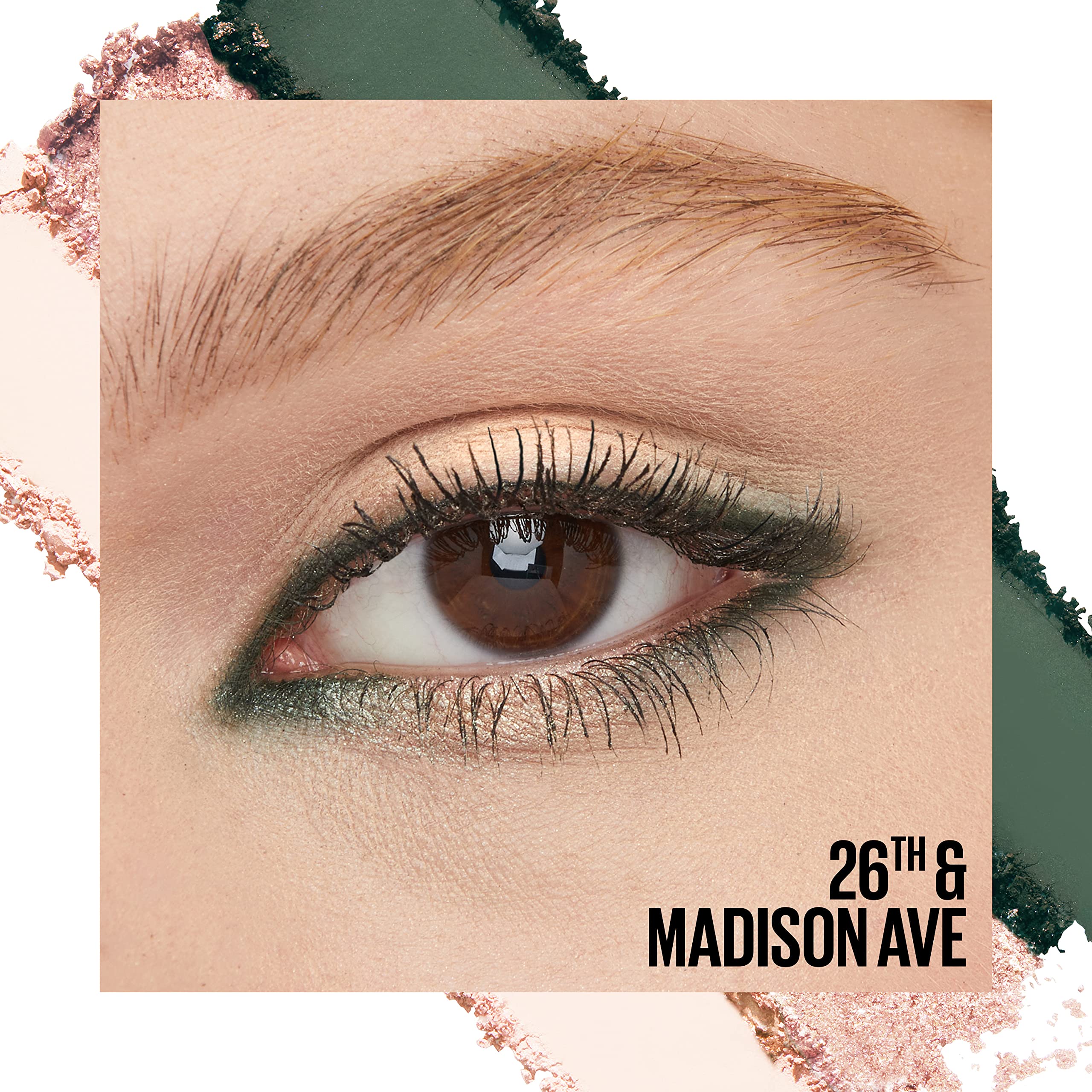 Maybelline New York Shadow Blocks Shadow Blocks Eyeshadow Palette, Stacked Eye Shadow Trio, 26th & Madison Ave, 0.08 oz