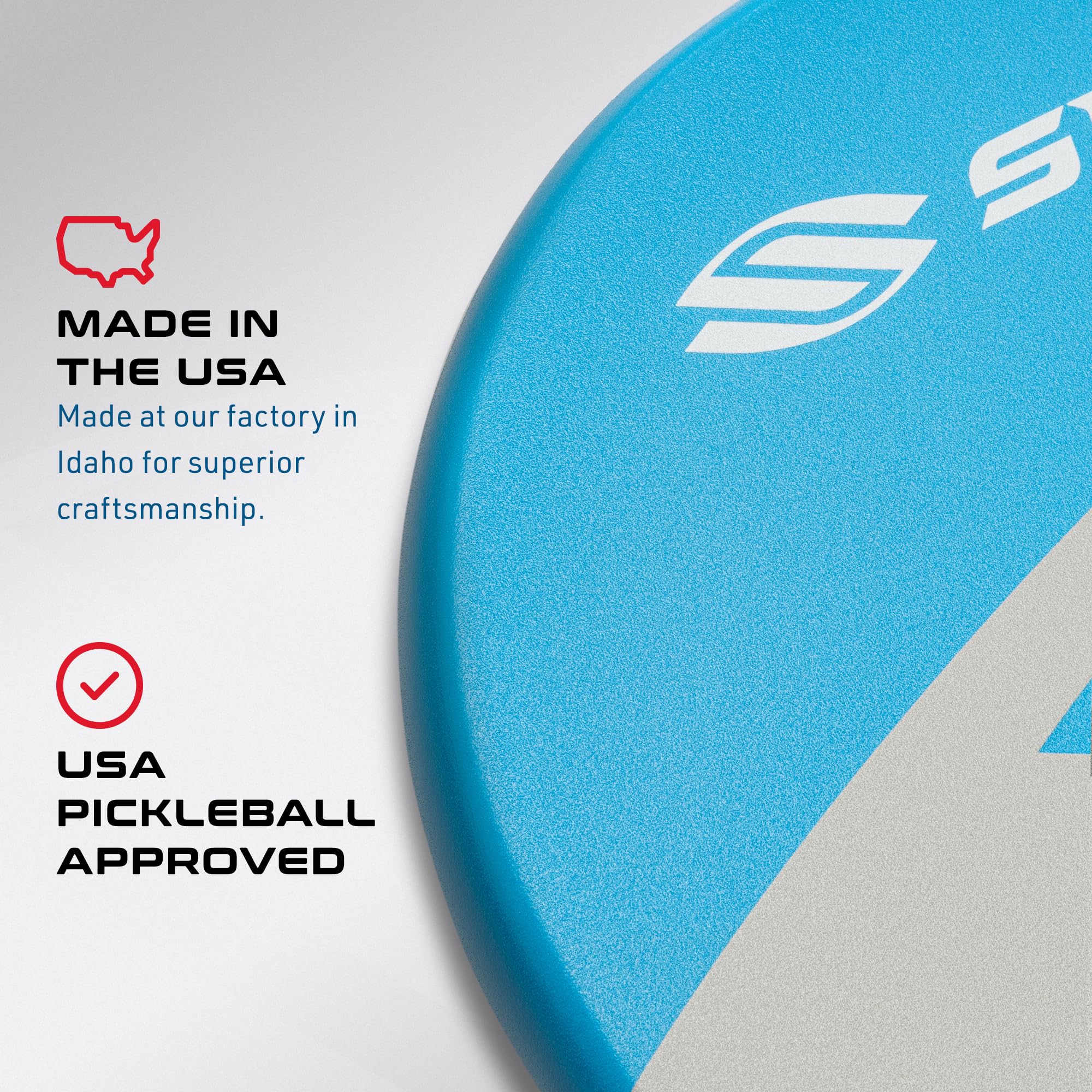 2024 Selkirk Amped Pro Air Pickleball Paddle | Fiberglass Pickleball Paddle with a Polypropylene X5+ 16mm Core | Throatflex | Flex Foam | Pickleball Rackets Made in The USA | Invikta Blue