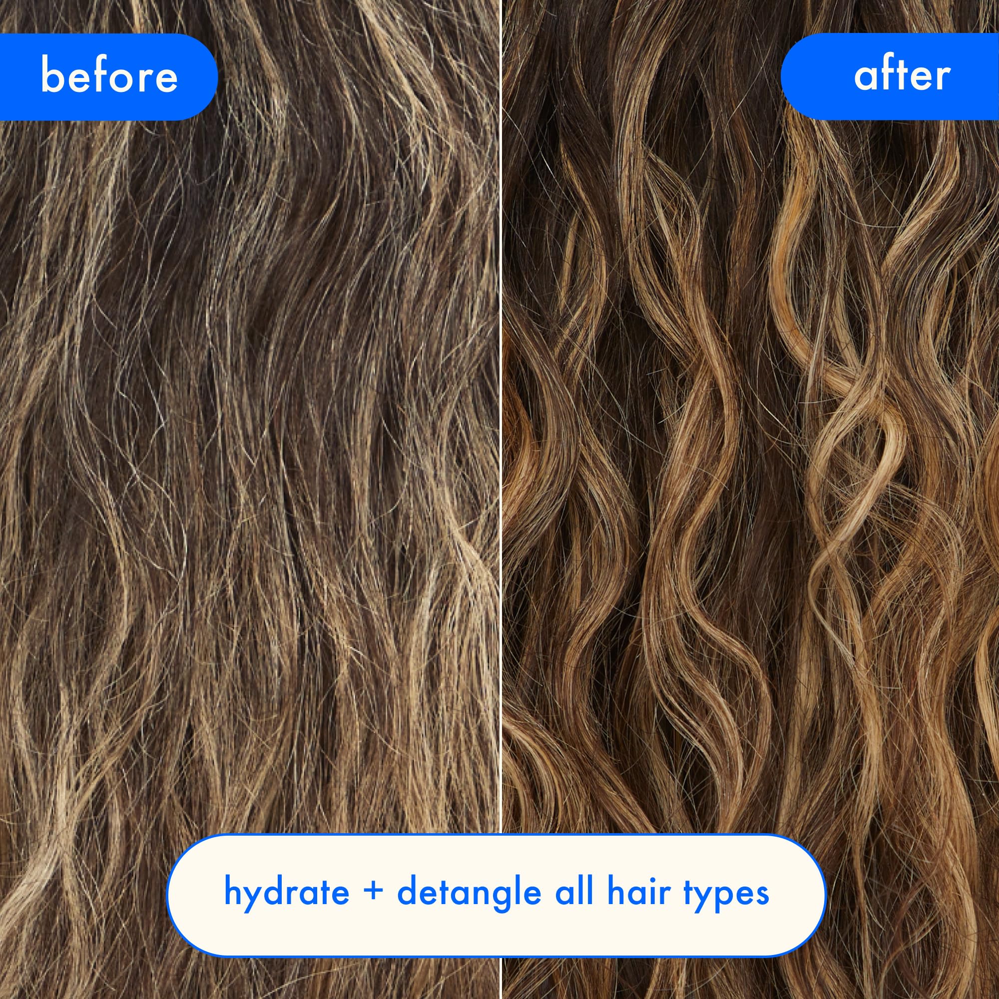Hydro Rush Intense Moisture Leave-In Conditioner with Hyaluronic Acid | amika