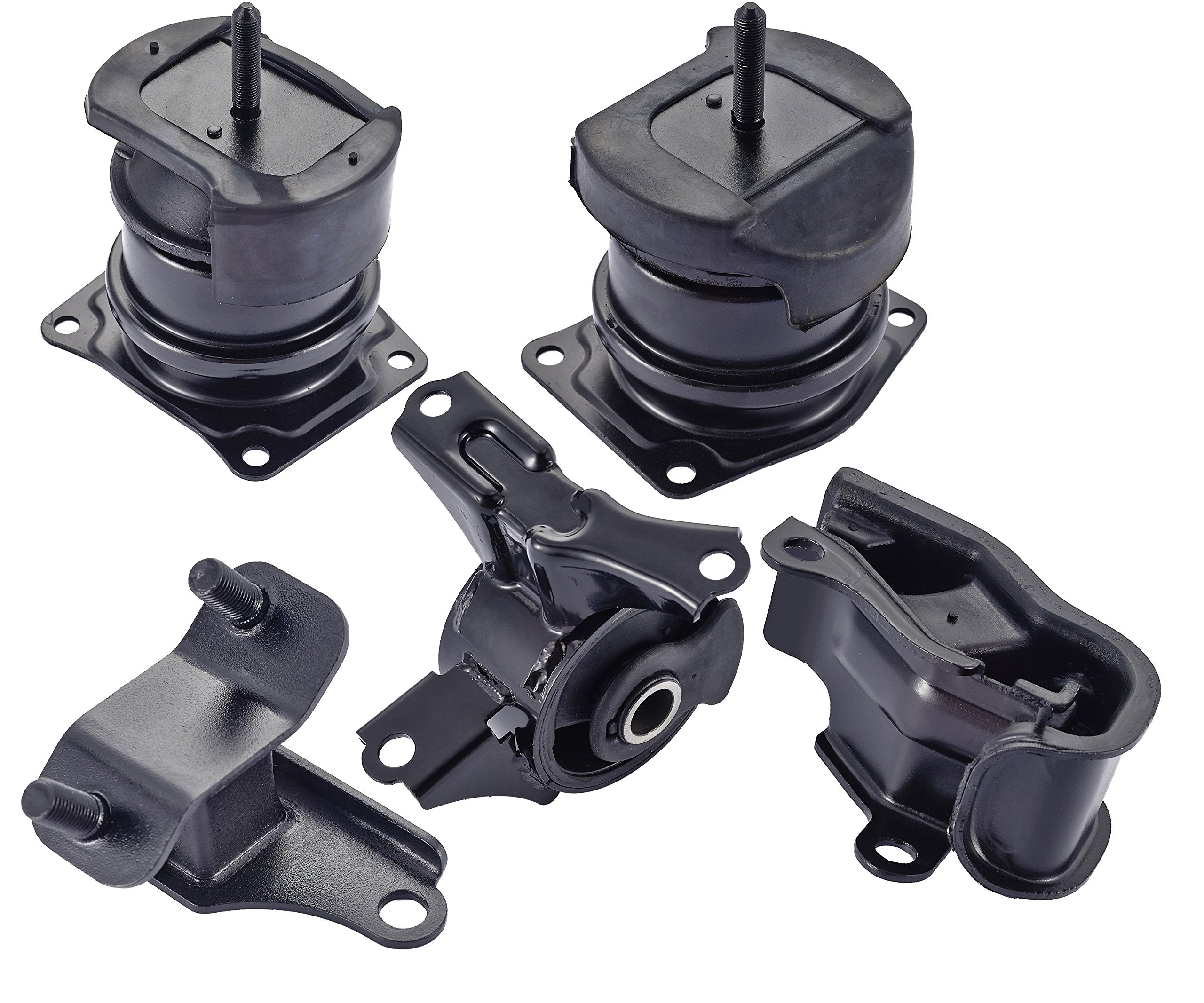 ENA Engine Motor Trans Mount Set of 5 Compatible with Honda Acura 1998 1999 2000 2001 2002 Accord 3.0L 1999 2000 2001 2002 2003 TL 3.2L Replacement for A6592 A6552 A4507 A6582 A6579