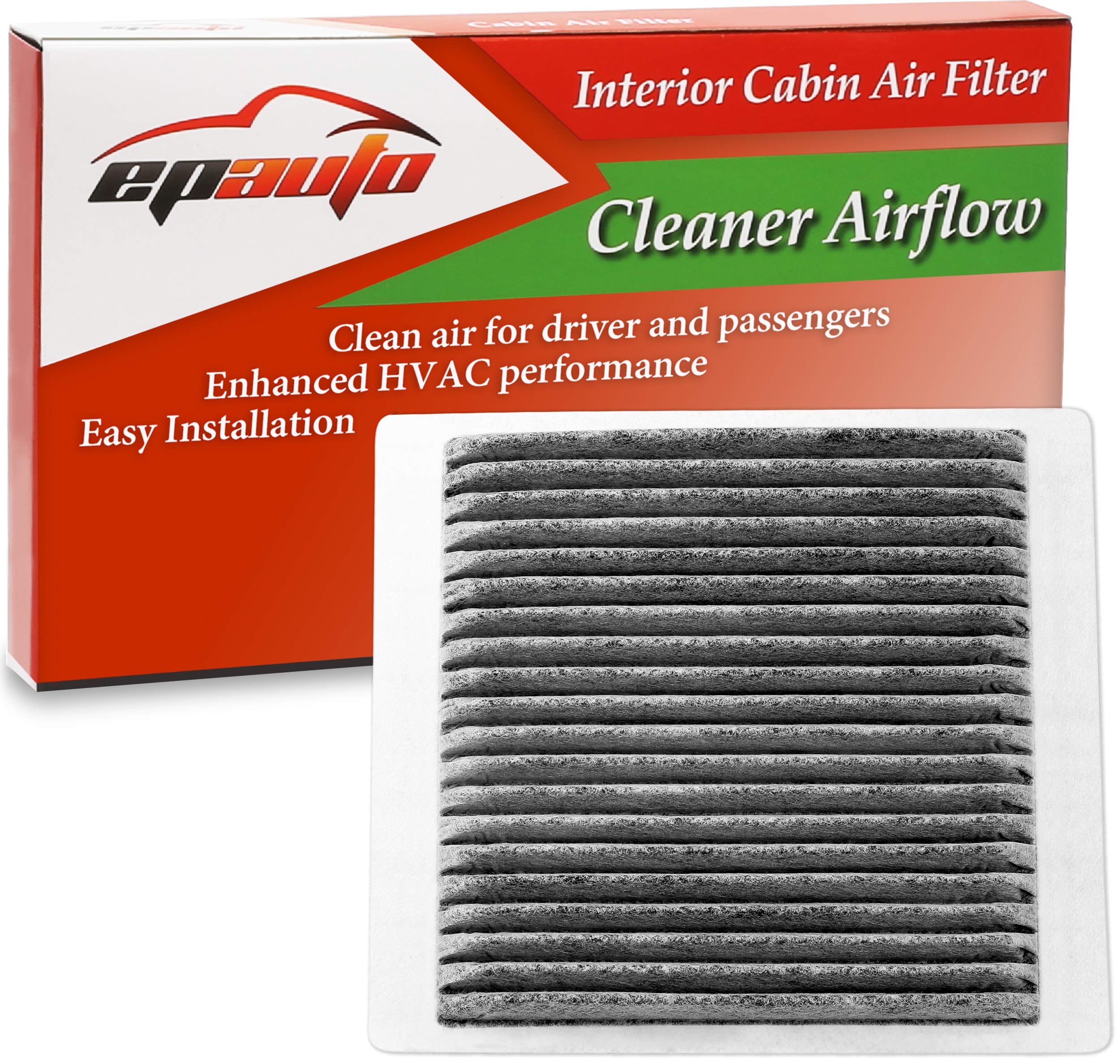 EPAuto CP138 (CF10138) Replacement for Toyota/Lexus Premium Cabin Air Filter includes Activated Carbon