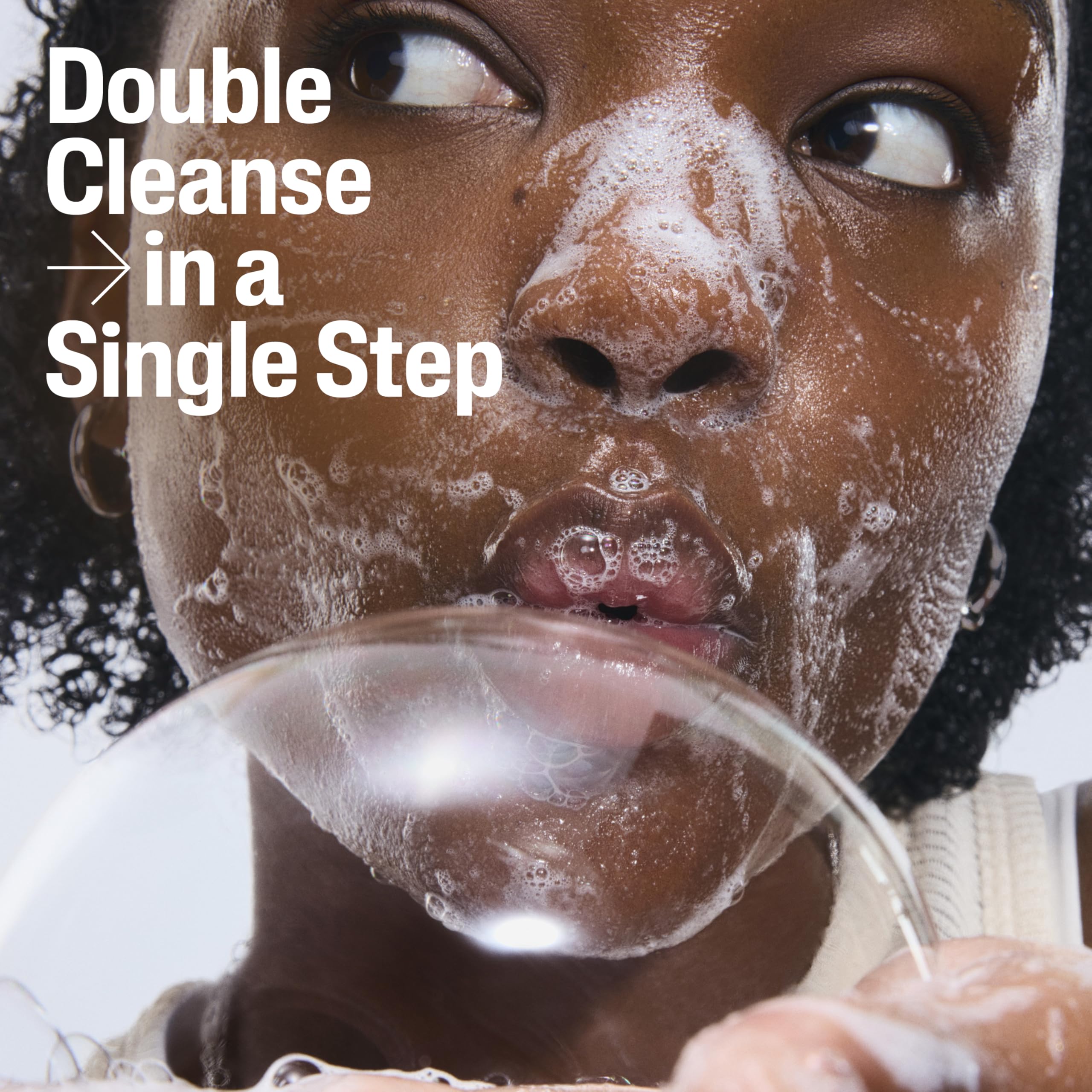 Cetaphil Nourishing Oil to Foam Facial Cleanser for Normal to Dry Skin, up to 24 Hour Hydration, 8 fl oz