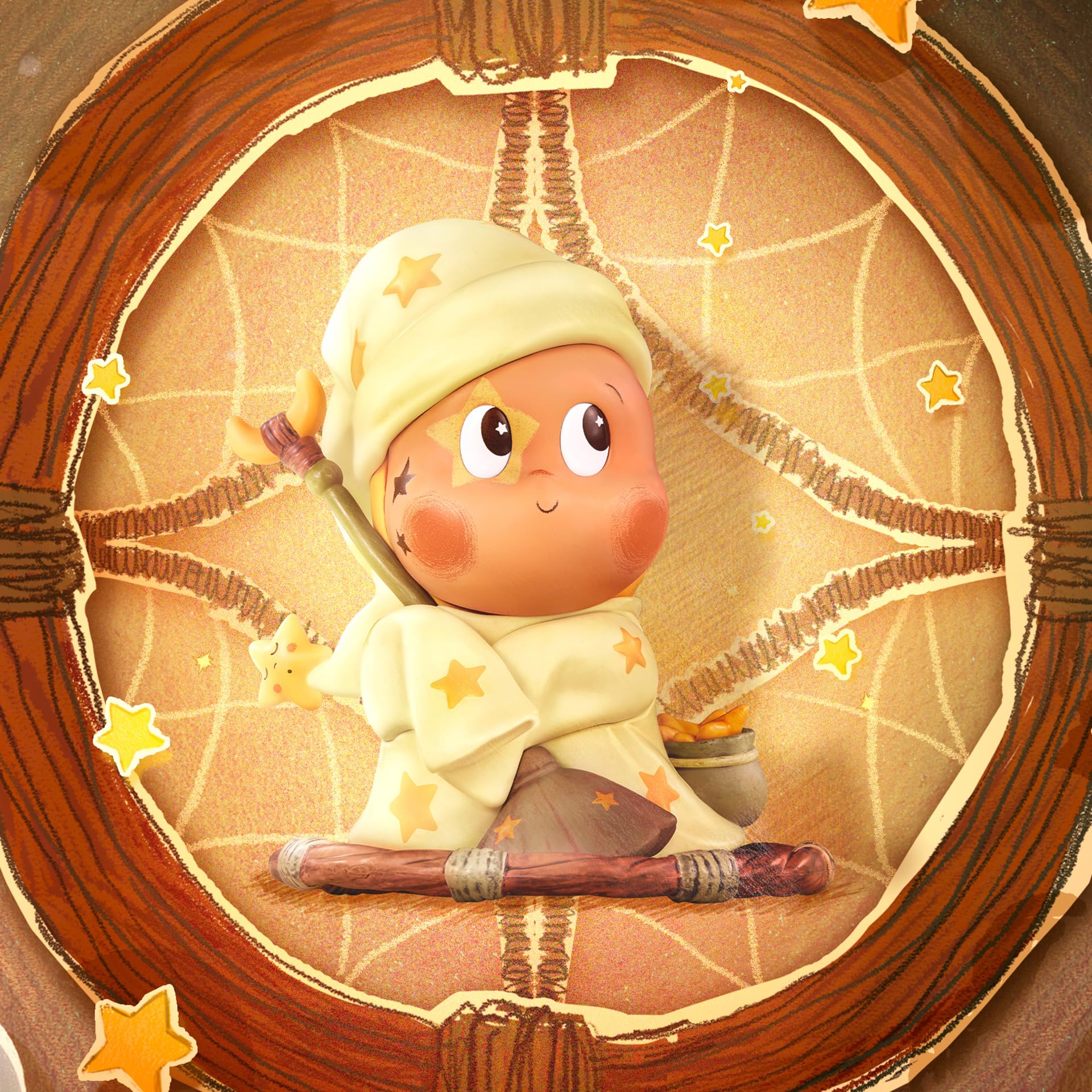POP MART We are Twinkle Twinkle Series Figures, Twinkle Twinkle Blind Box Figures, Random Design Action Figures Collectible Toys Home Decorations, Holiday Birthday Gifts for boys and girls, Single Box