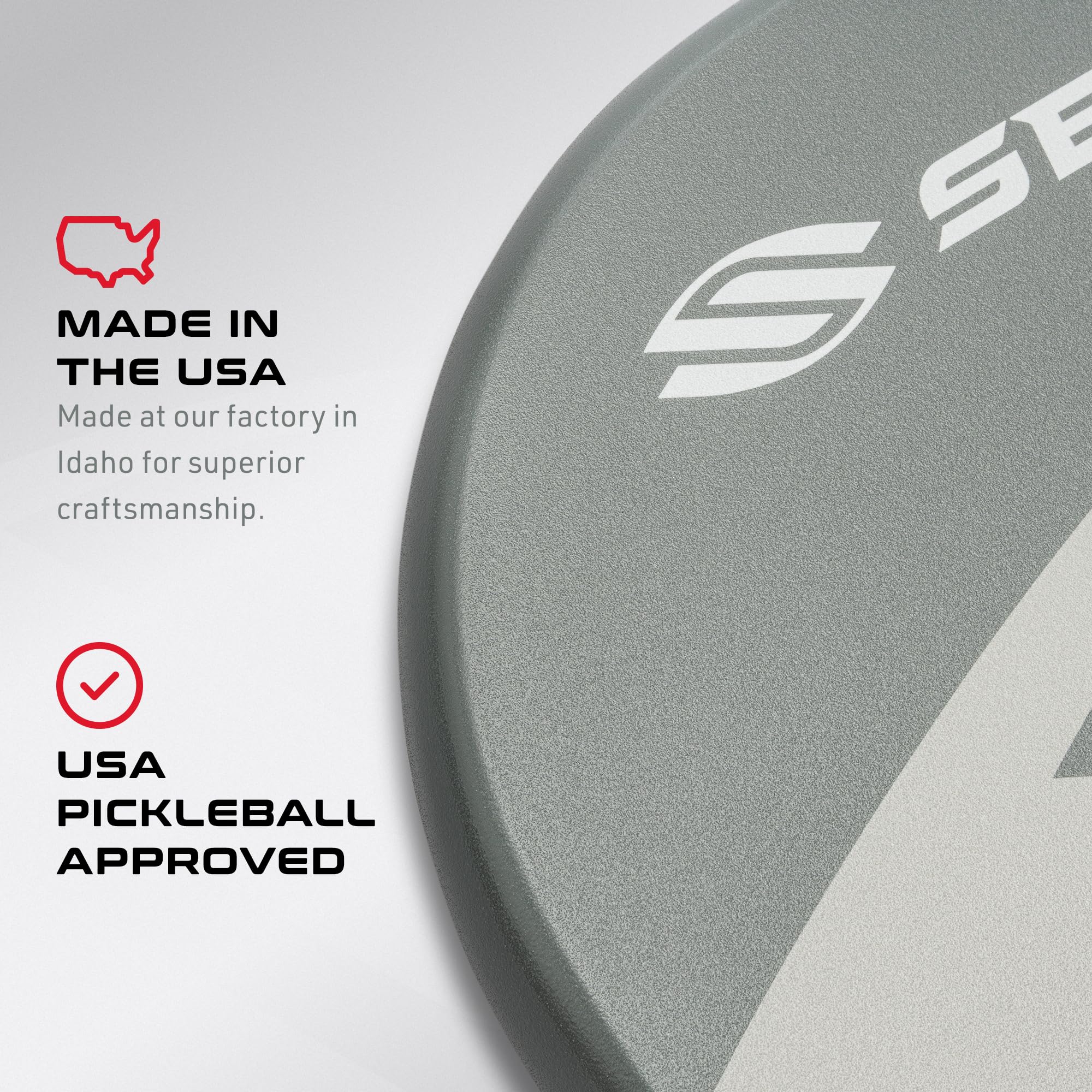 2024 Selkirk Amped Pro Air Pickleball Paddle | Fiberglass Pickleball Paddle with a Polypropylene X5+ 16mm Core | Throatflex | Flex Foam | Pickleball Rackets Made in The USA | Invikta Silver