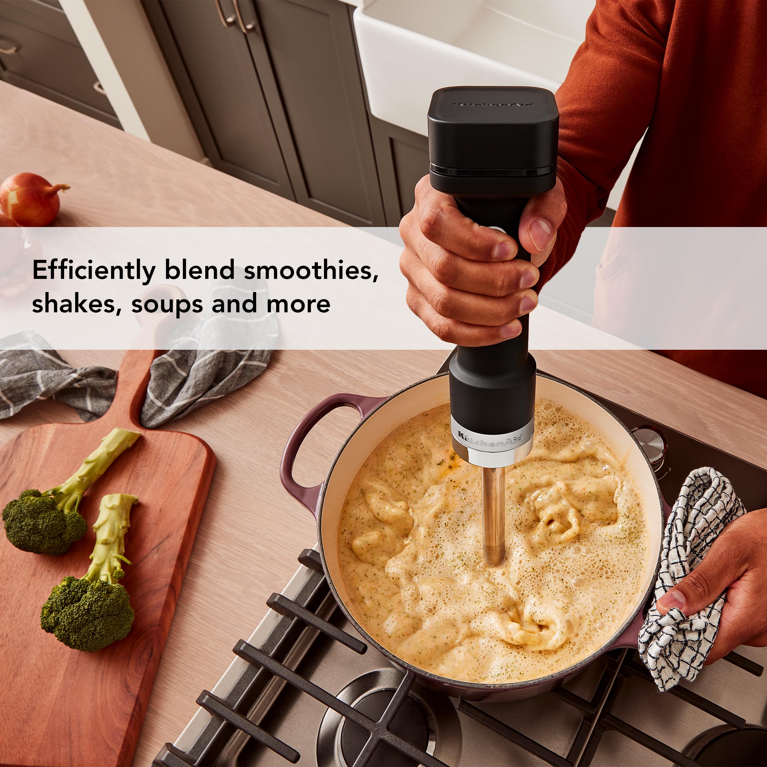 KitchenAid Go™ Cordless Hand Blender - battery included, KHBRV71