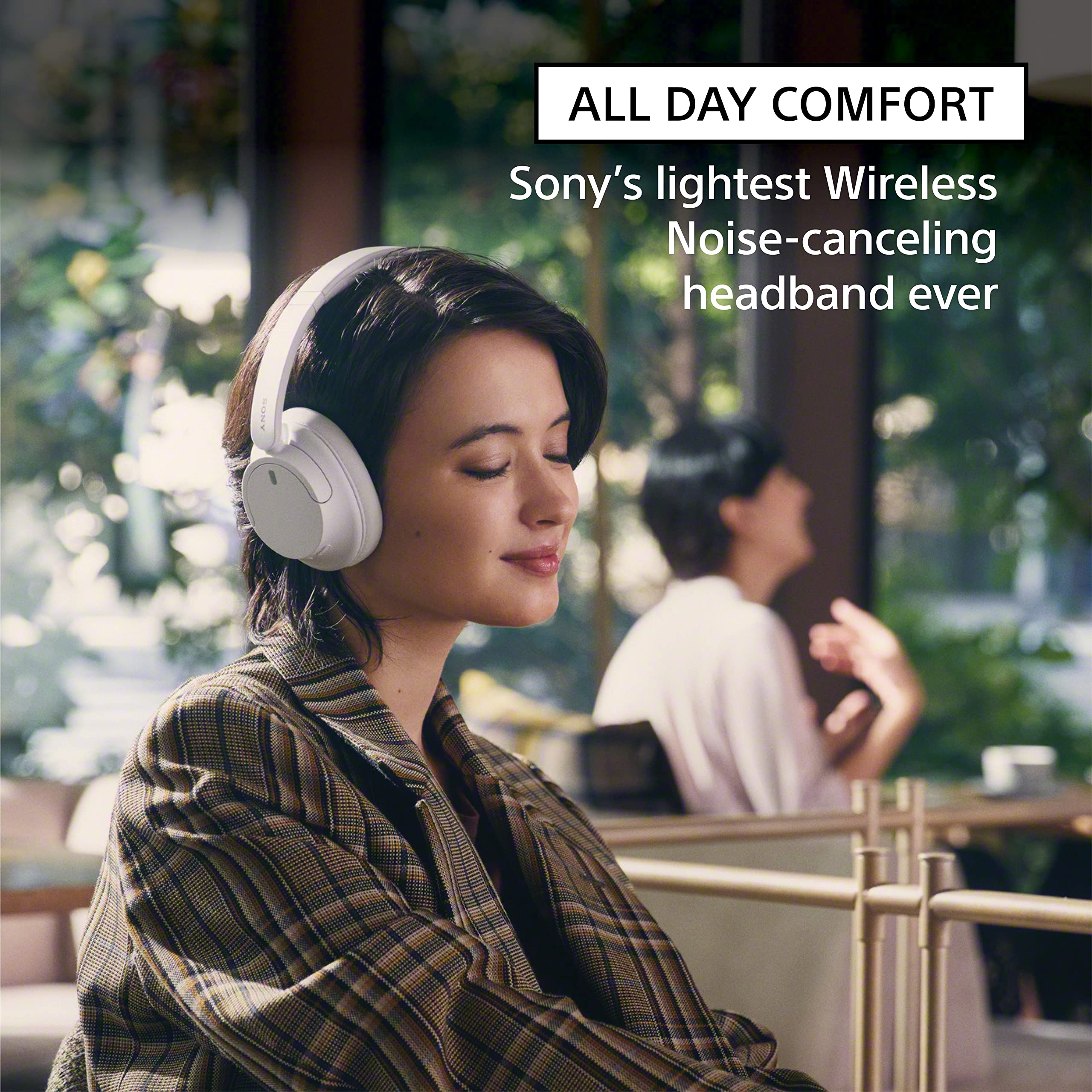 Sony WH-CH720N Noise Canceling Wireless Headphones - White (Renewed)