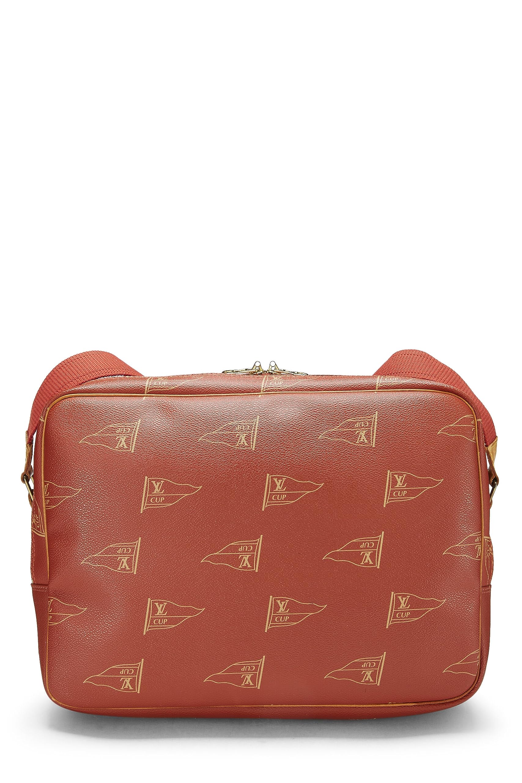 Louis Vuitton, Pre-Loved Red LV Cup Calvi Bag, Red