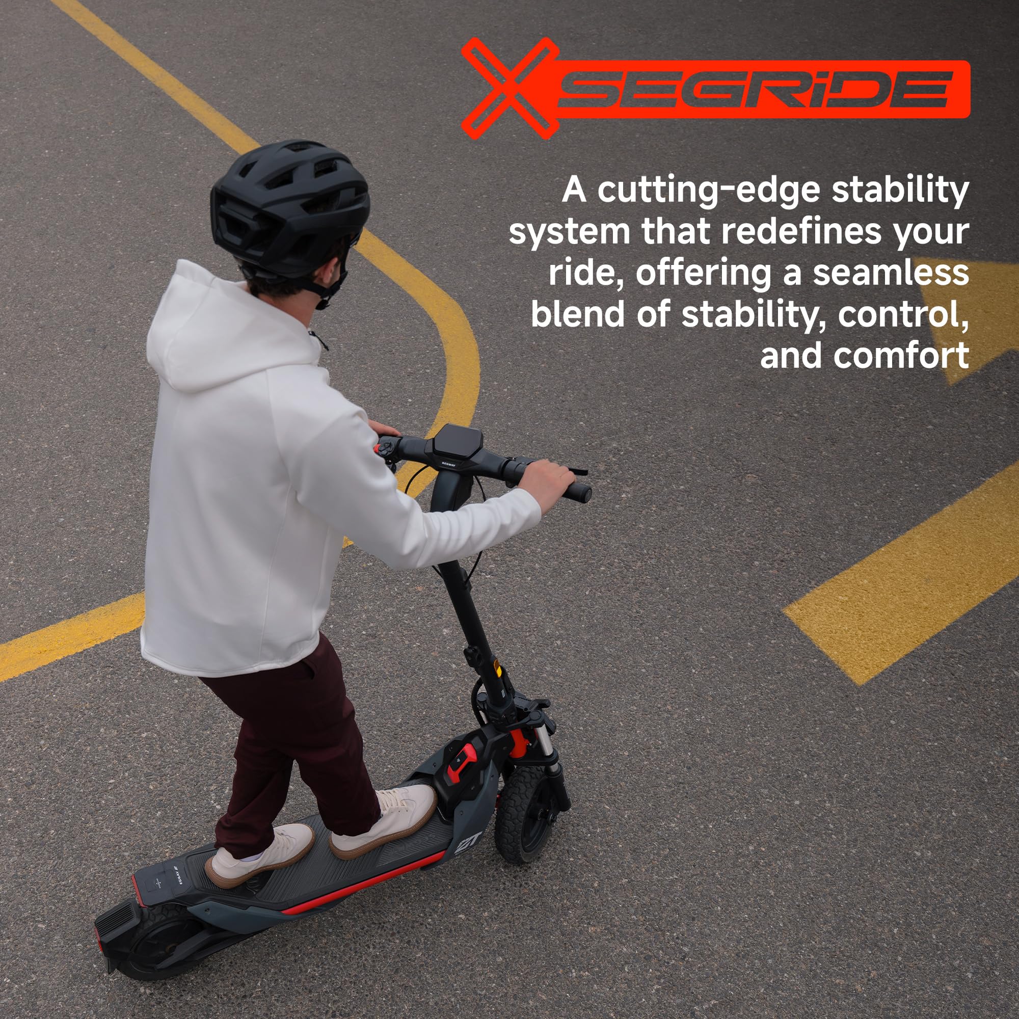 Segway ZT3 Pro Electric Scooter, Up to 24.9 MPH, 43.5-Mile Range, Dual Suspension, Flash Charge, 1600W Peak Motor, Off-Road Scooter for Adults UL Certified (UL2272/2271)