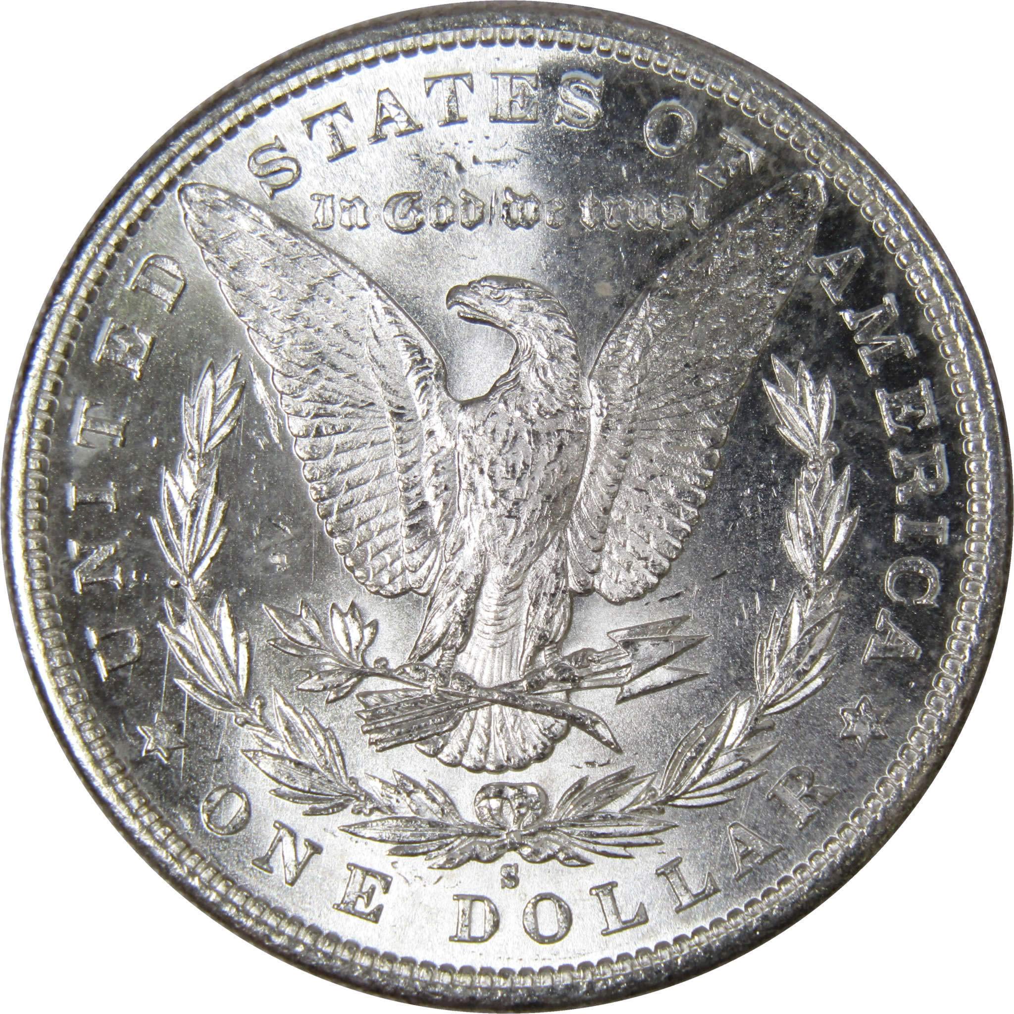 1881 S Morgan Dollar BU Uncirculated Mint State 90% Silver $1 US Coin