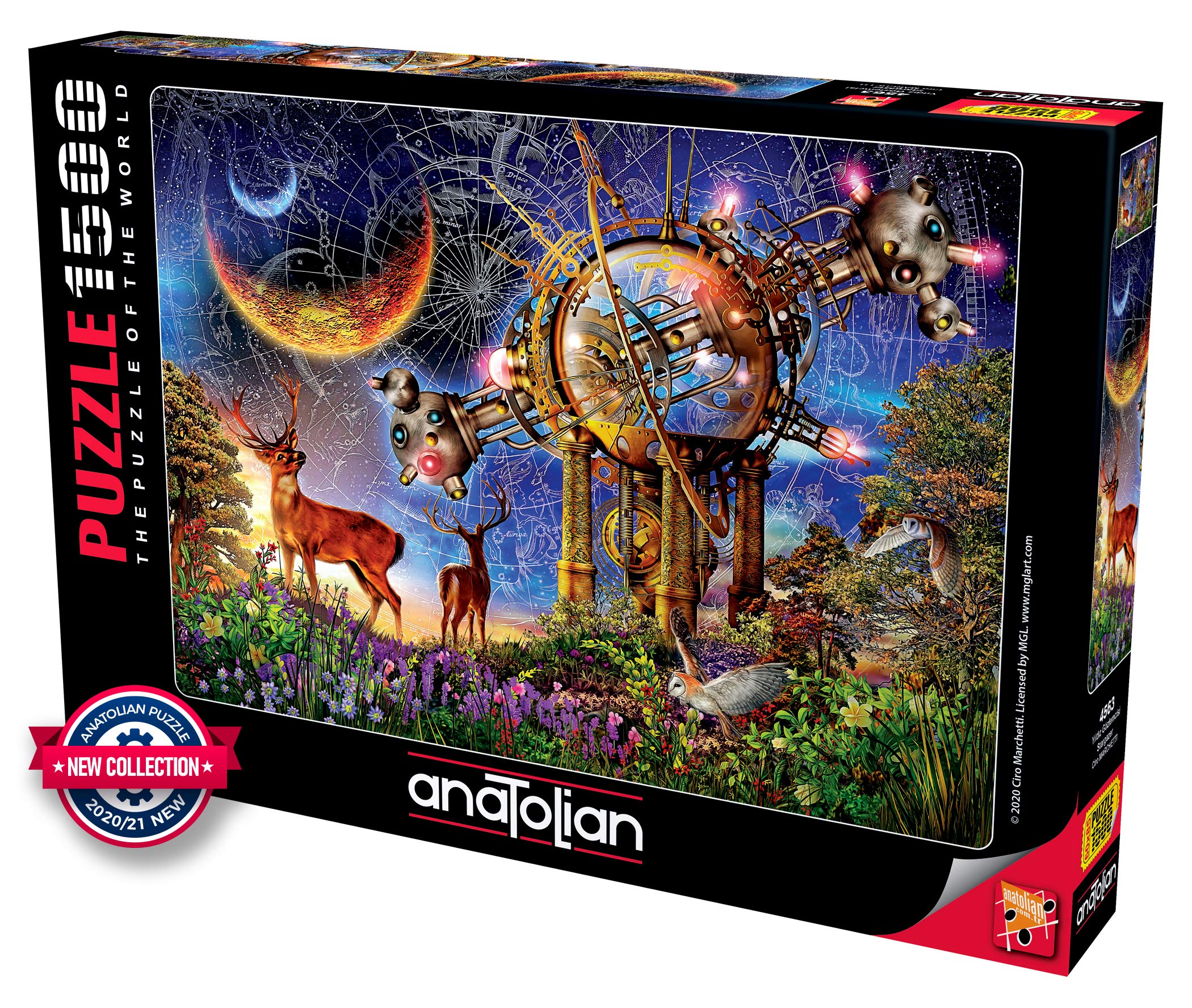 Anatolian Puzzle - Stargazer - 1500 Piece Jigsaw Puzzle #4563, Multicolor