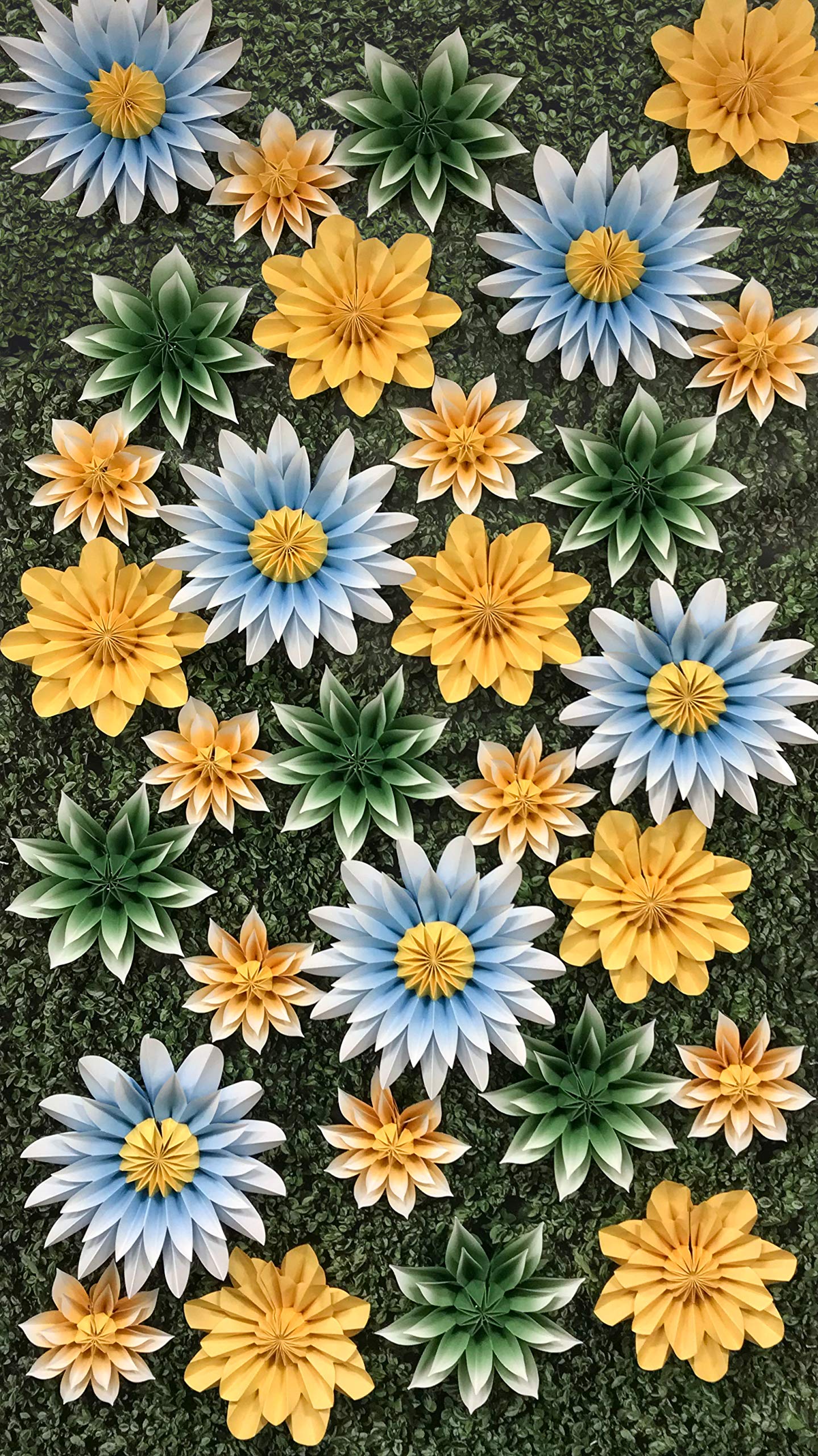 Teacher Created Resources Floral Sunshine Paper Flowers Premade Decorations for Party Photo Backdrops, Classrooms Walls, Showers and Birthday Celebrations (TCR8546)