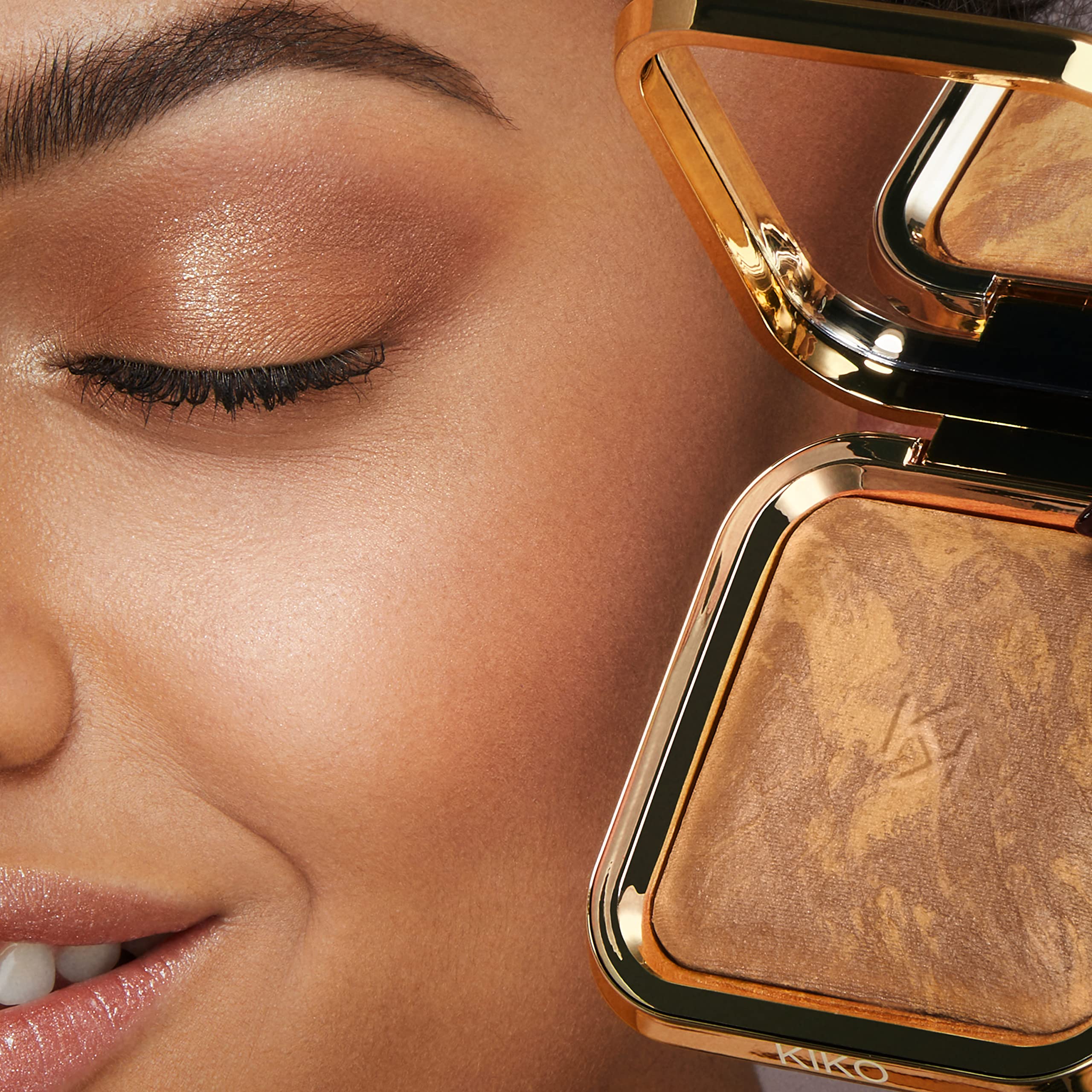 KIKO Milano Silky Glow Baked Bronzer 02 | Silky Textured Baked Bronzer
