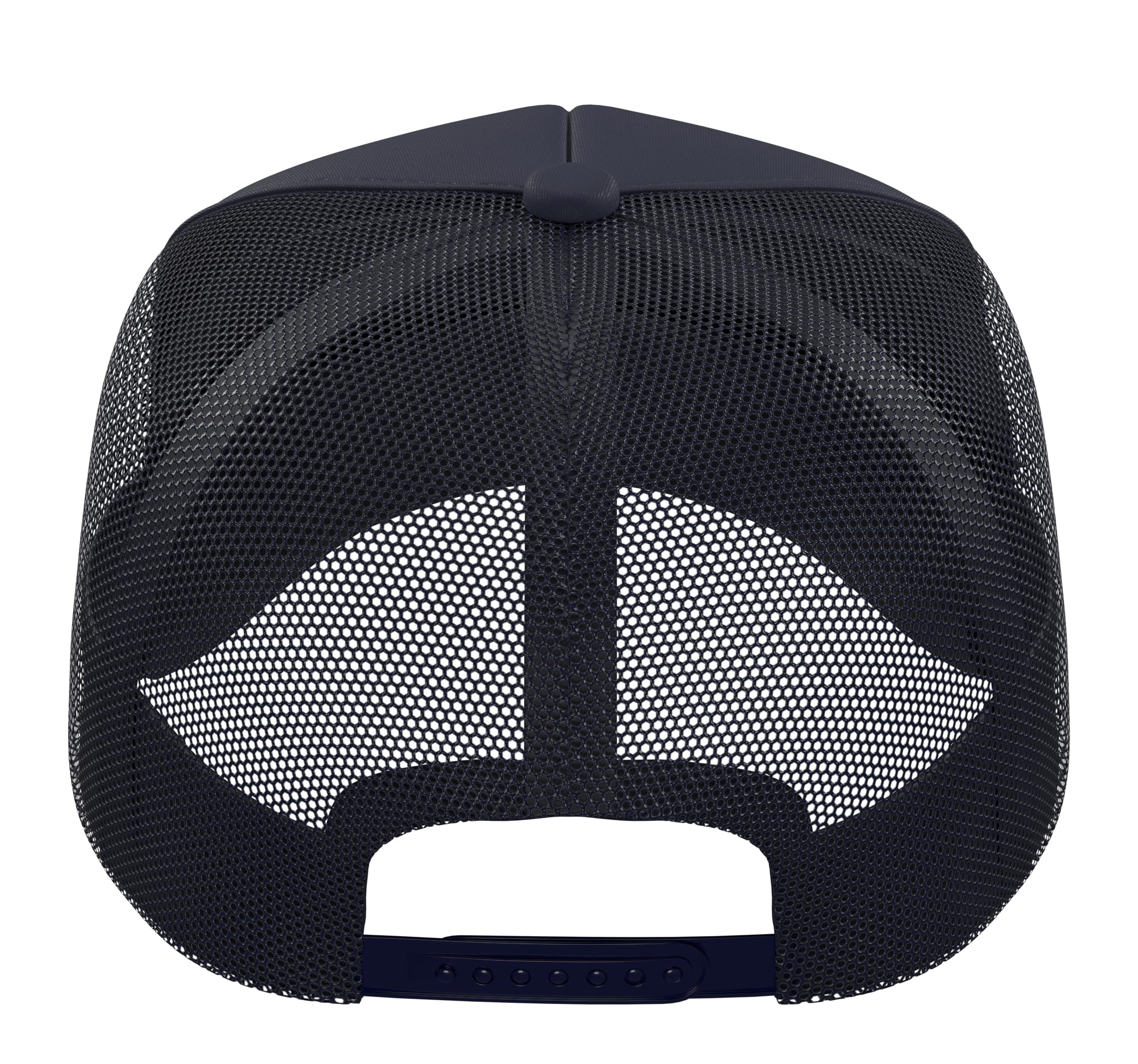 Make America Trumpless Again Trucker Hat with Adjustable Mesh Back, Navy Blue
