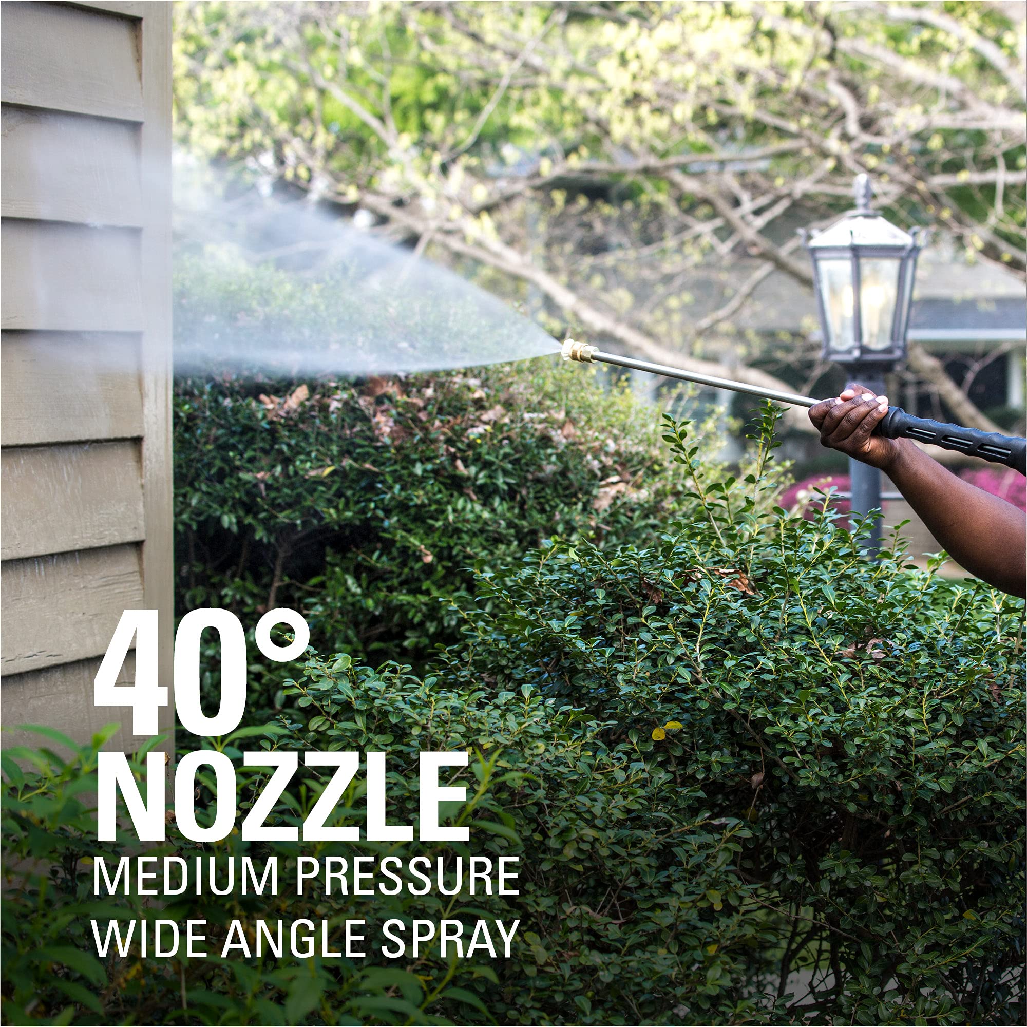 Greenworks 2000 Max PSI @ 1.1 GPM (13 Amp) Electric Pressure Washer (Black Frame) PWMA Certified, Green