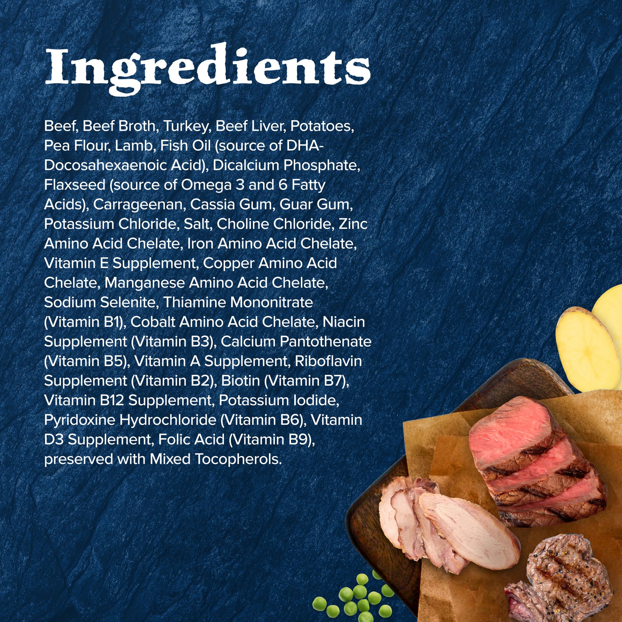 Blue Buffalo Wilderness Adult Wet Dog Food, High-Protein and Grain-Free, Made with Natural Ingredients, Rocky Mountain Recipe Red Meat Paté, 12.5-oz Can (12 count)