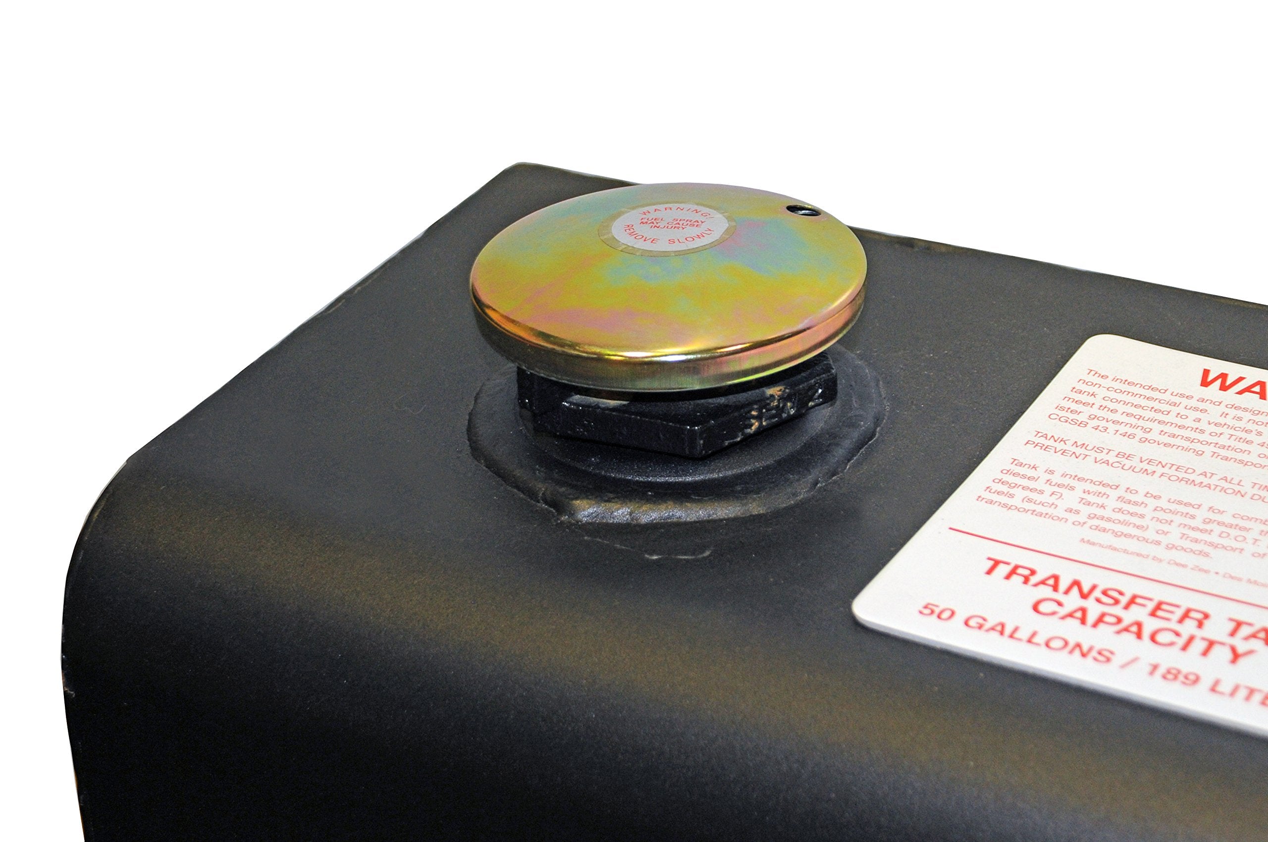 Dee Zee DZ91753SB (106 gallon) Rectangle Transfer Tank - Black Steel