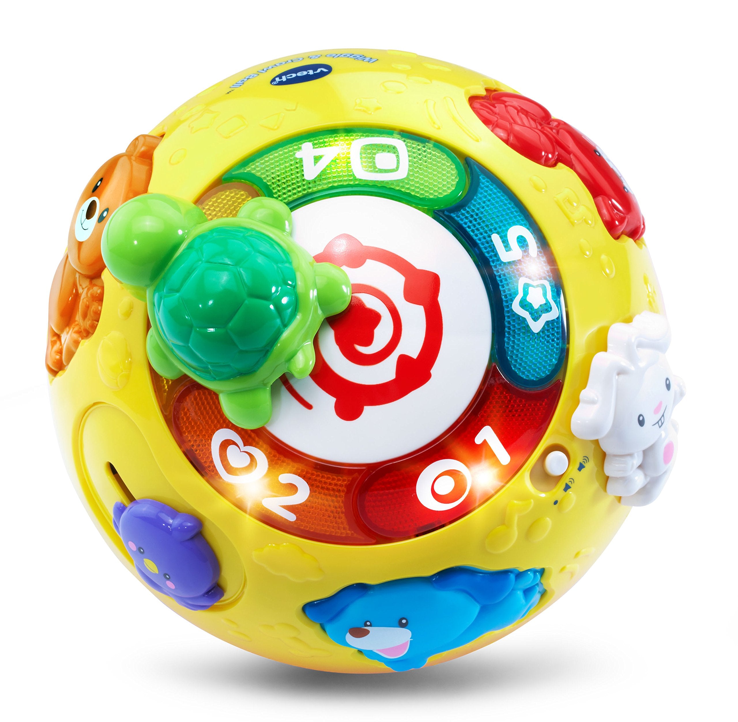 VTech Wiggle and Crawl Ball, Multicolor