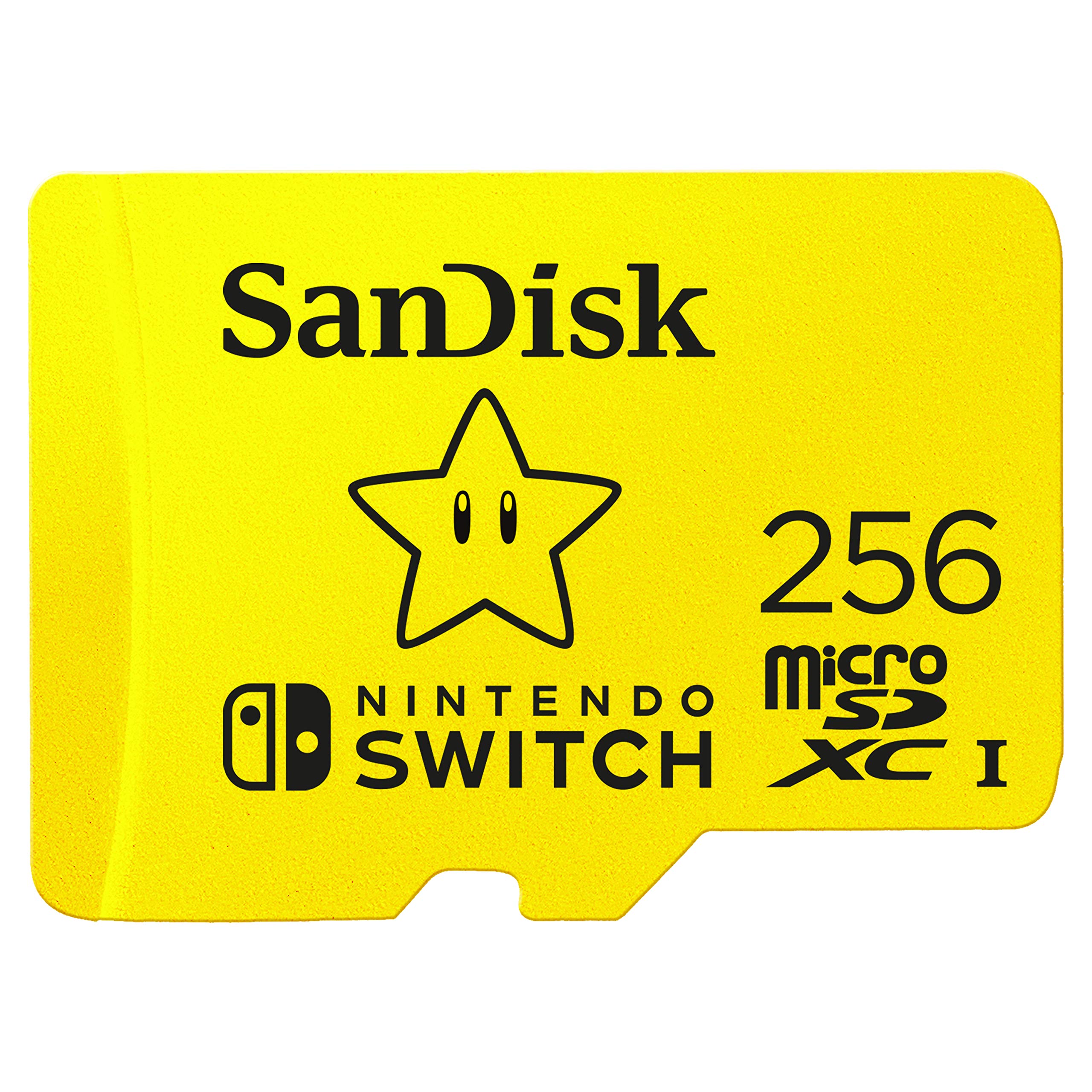 SANDISK 256GB microSDXC-Card, Licensed for Nintendo-Switch - SDSQXAO-256G-GNCZN