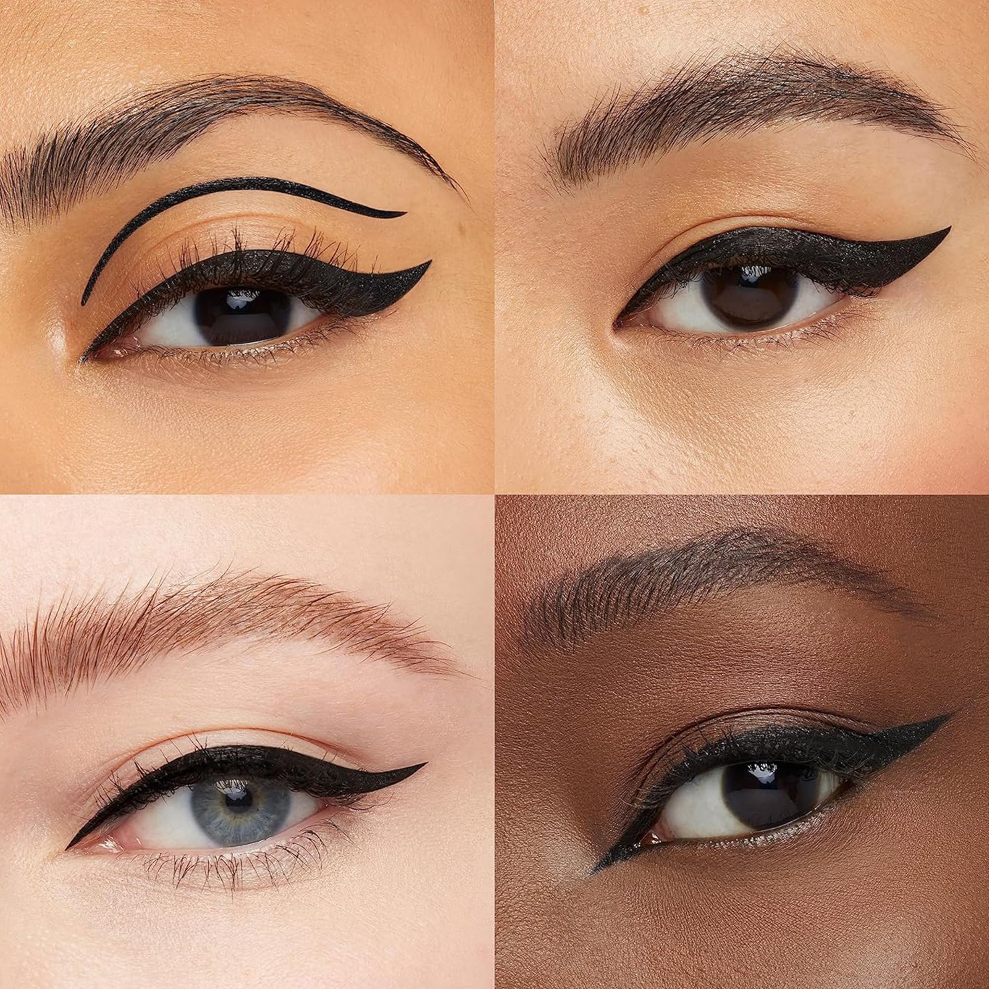 K7L Liquid Black Eyeliner with Felt Tip - Waterproof, long-lasting, anti-smudge, smear-resistant