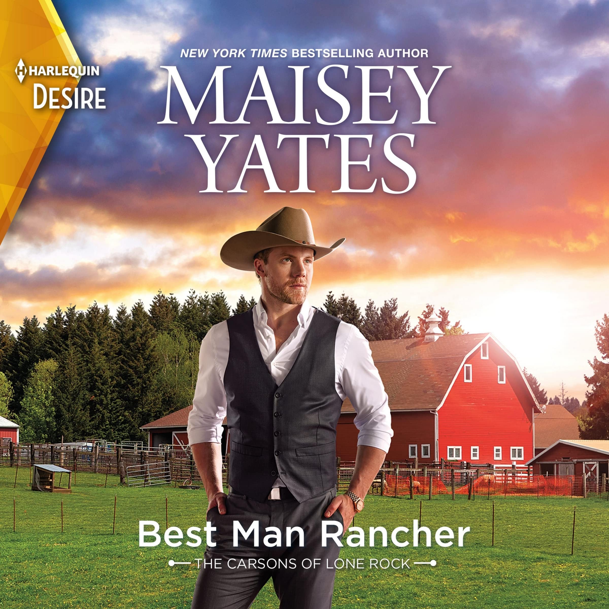 Best Man Rancher (The Carsons of Lone Rock Series)