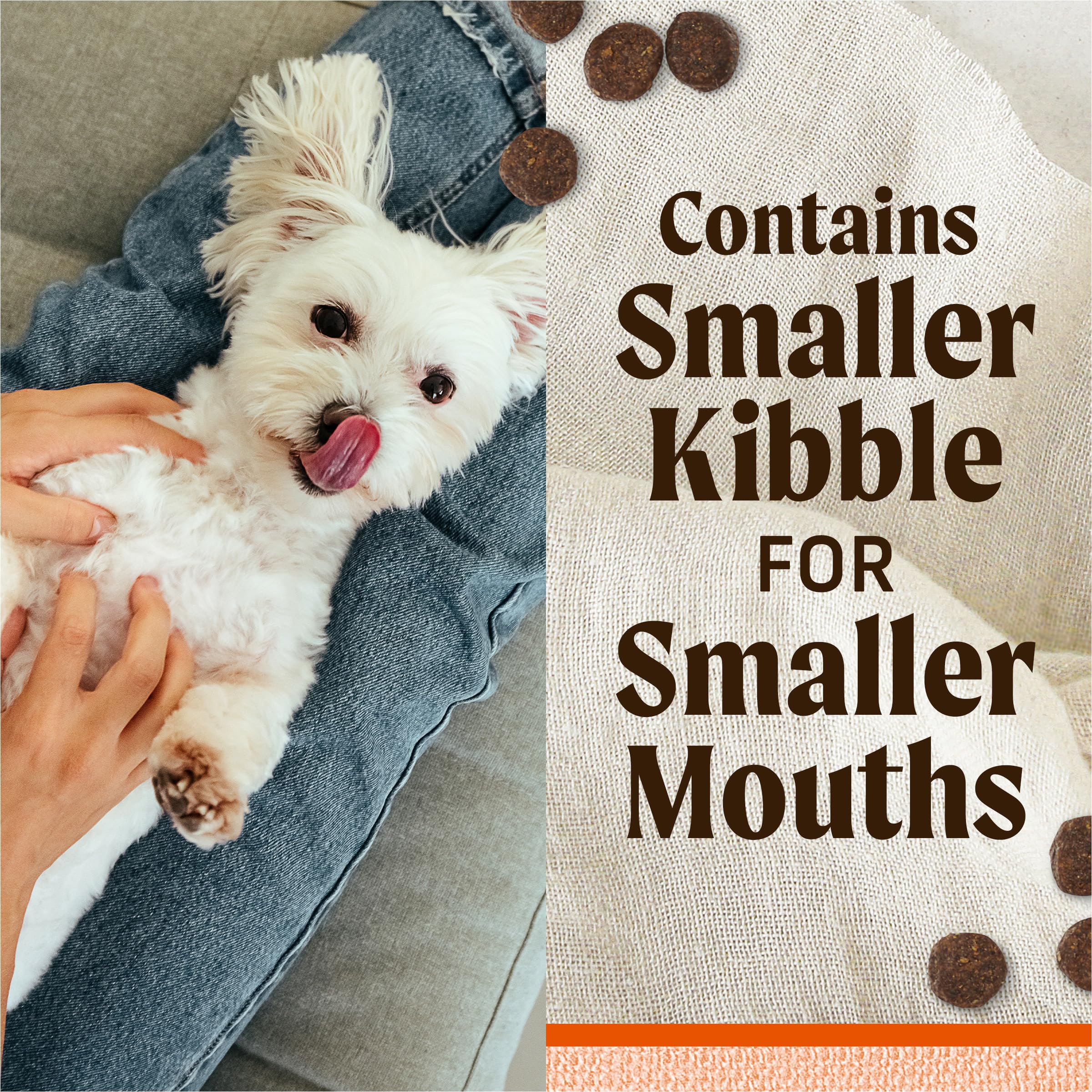 Merrick Lil’ Plates Premium Grain Free Dry Dog Food For Small Dogs, Real Texas Beef And Sweet Potato Kibble - 12.0 lb. Bag