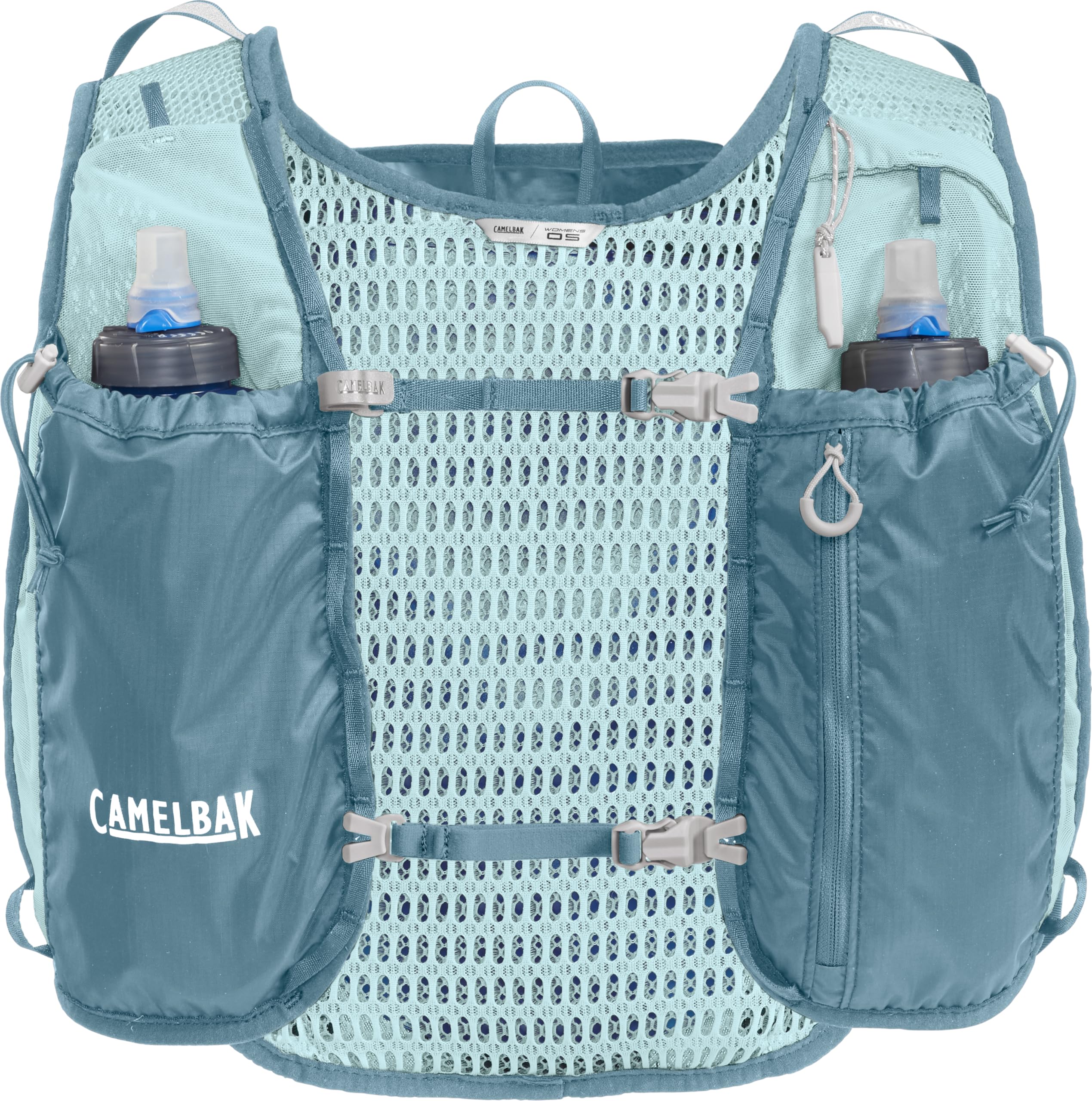 CamelBak Women's Circuit Run Vest 50oz Hydration Bladder, Adriatic Blue