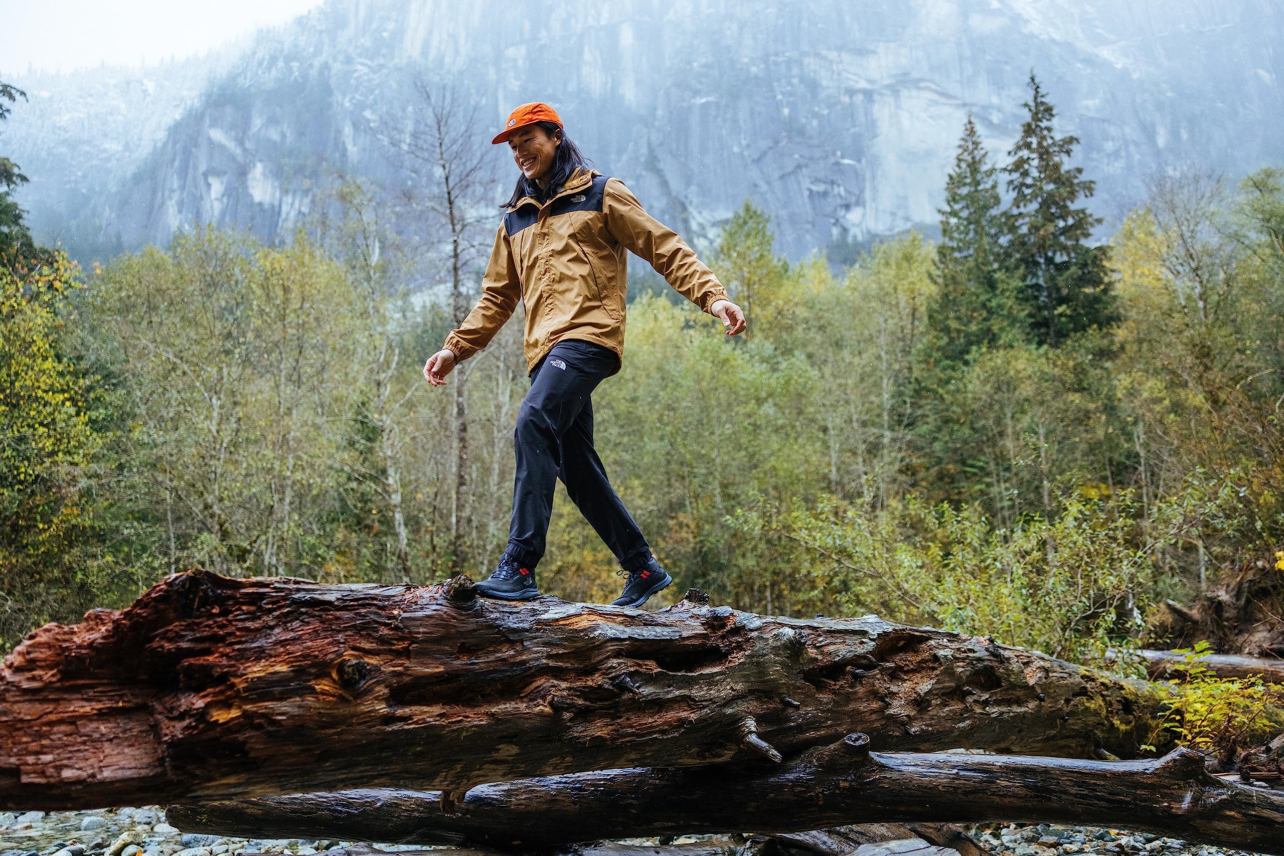 THE NORTH FACE Men's Waterproof Antora Jacket (Standard abd Big Size), TNF Black, Small