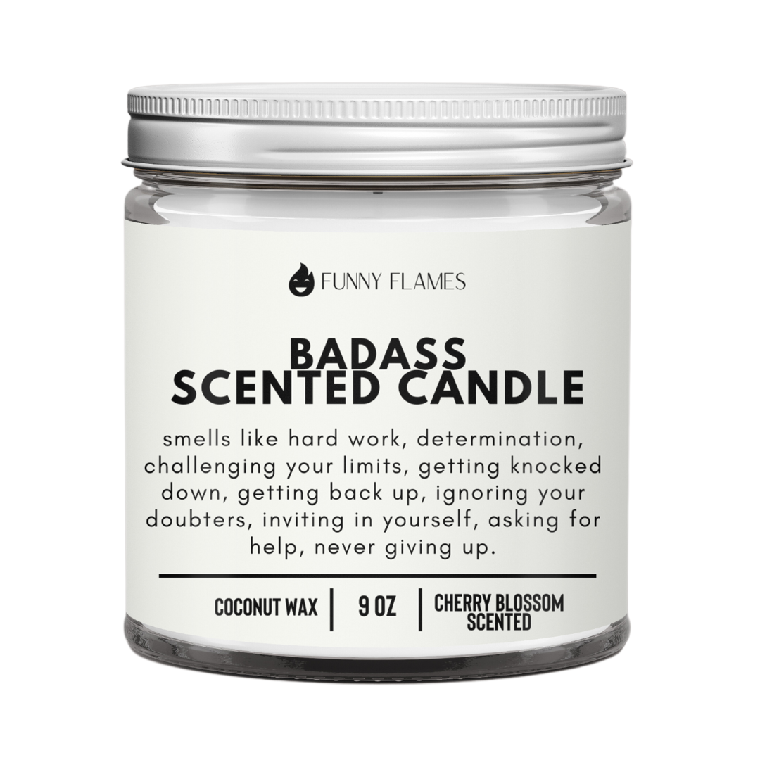 Badass Scented Candle - Inspo Gift For Friends