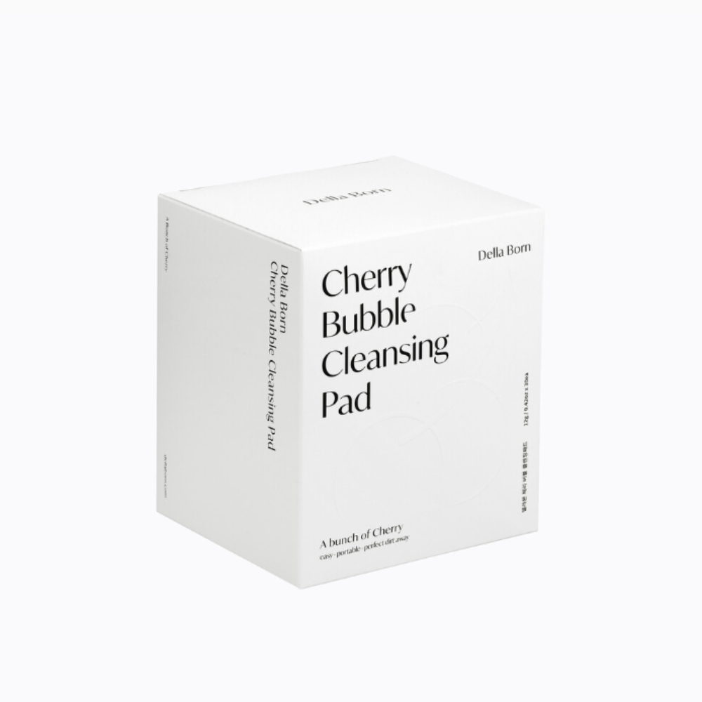 Korea Della Born Cherry Bubble Cleansing pad 1Box / 30ea