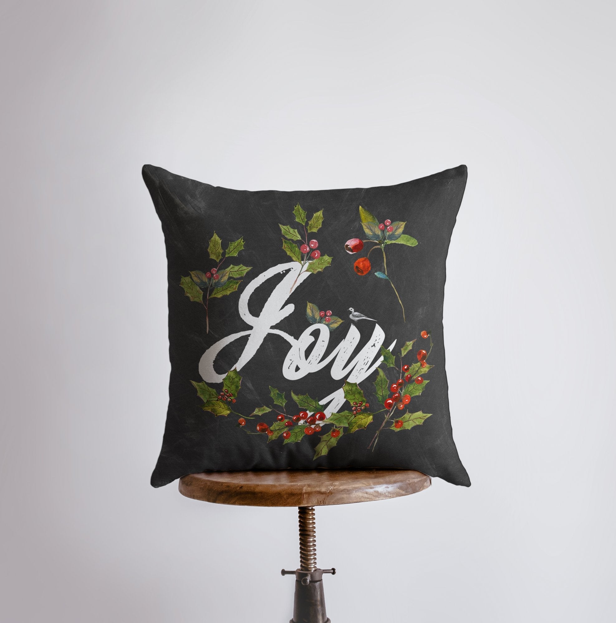 Joy Pillow Case | Throw Pillow | Joy Pillow | Home Decor | Christmas